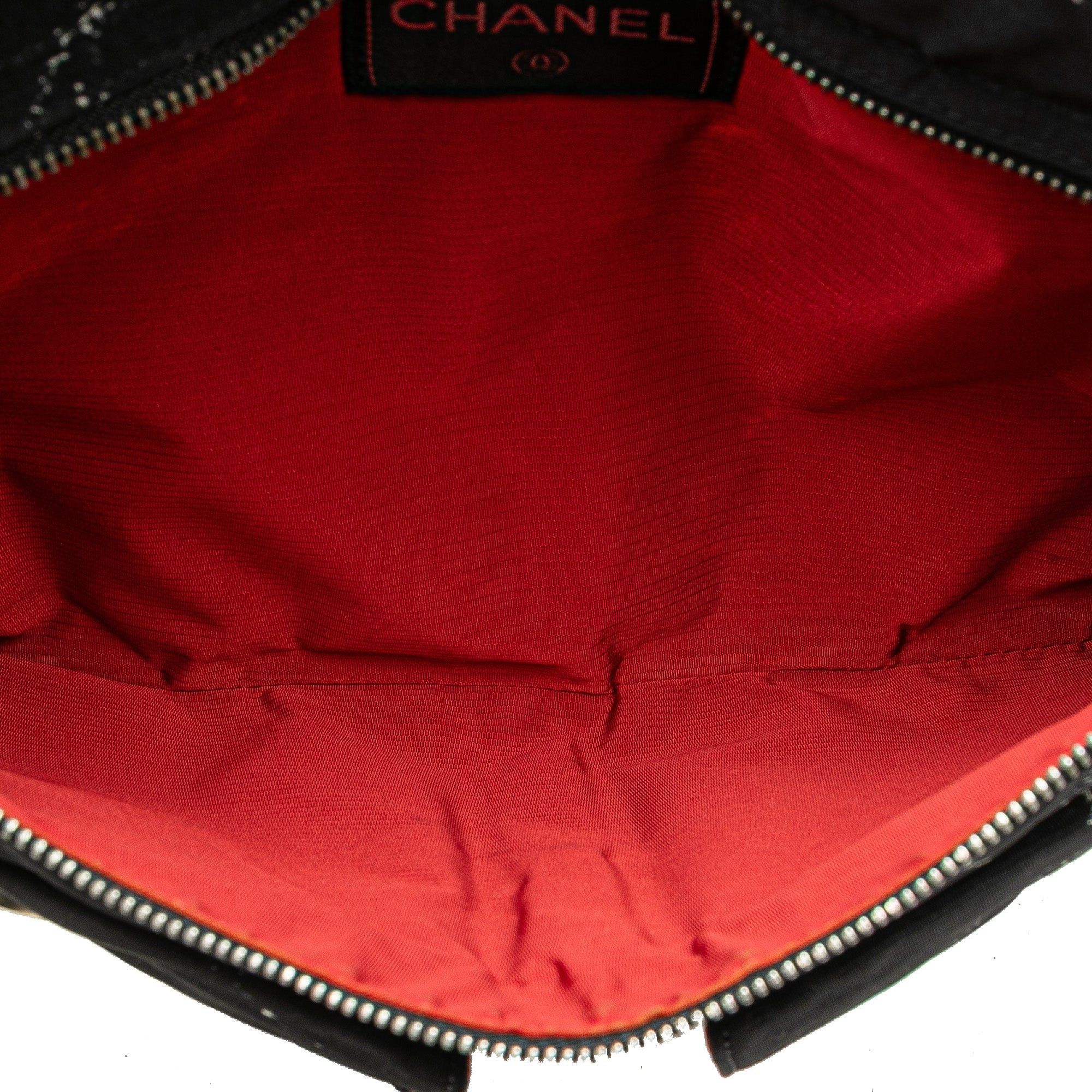 Chanel Chanel Old Travel Line Nylon Belt Bag Black Size ONE SIZE - 4 Thumbnail
