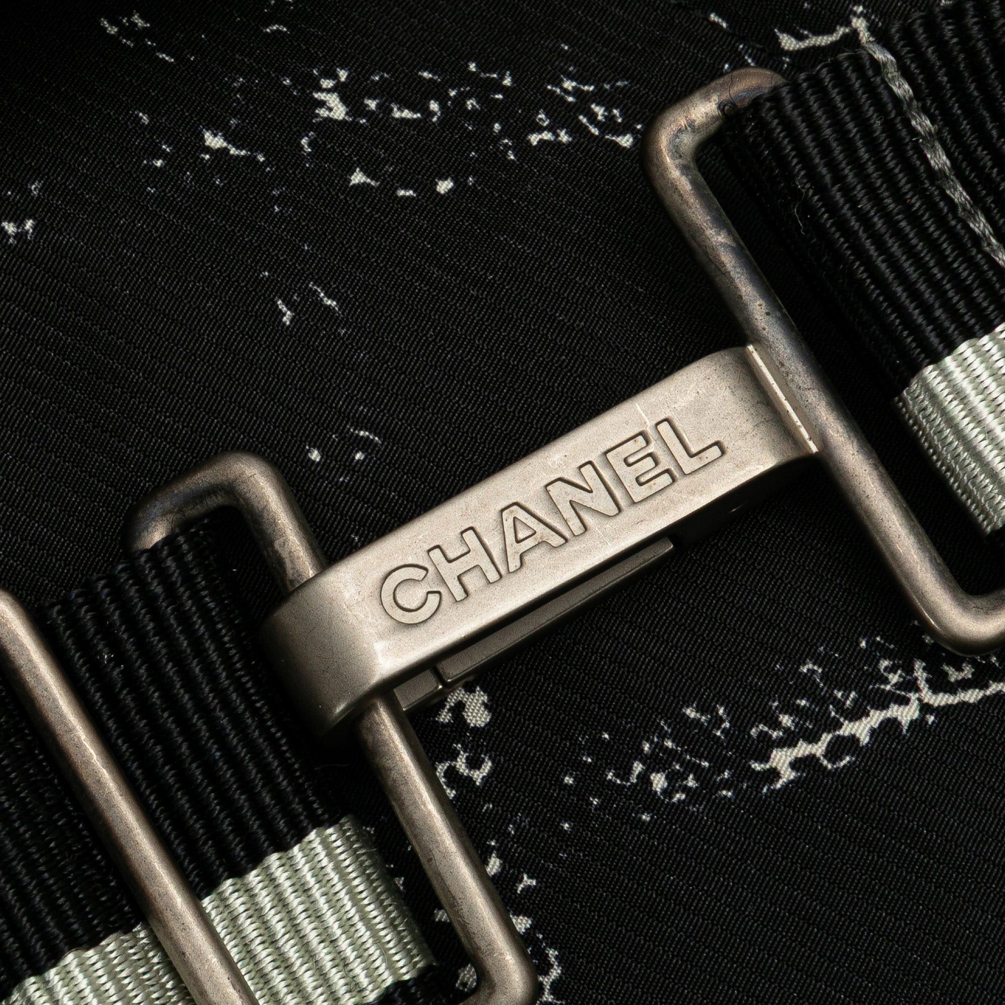 Chanel Chanel Old Travel Line Nylon Belt Bag Black Size ONE SIZE - 13 Thumbnail