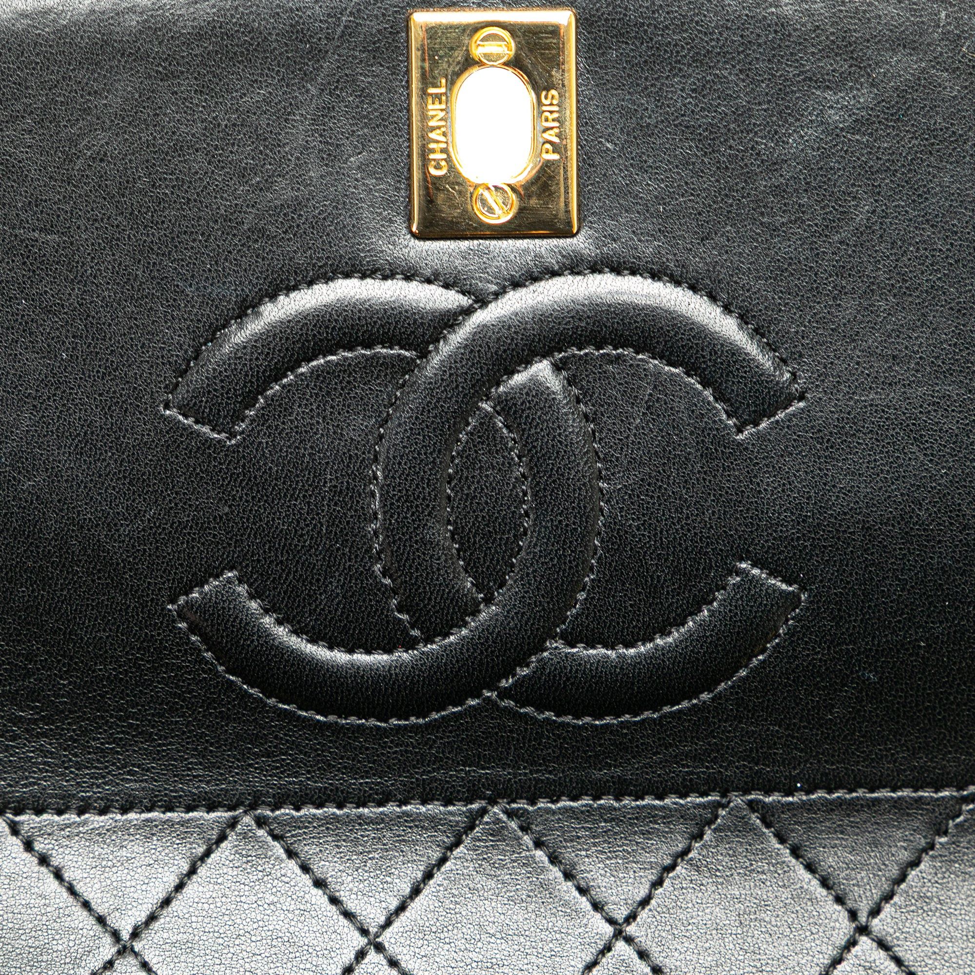 Chanel Chanel CC Lambskin Trapezoid Flap Black Size ONE SIZE - 9 Thumbnail