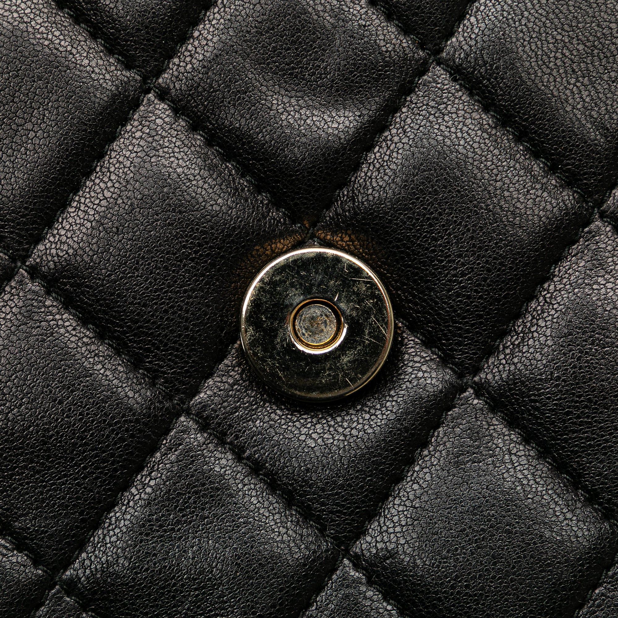 Chanel Chanel Quilted Lambskin Tassel Flap Crossbody Black Size ONE SIZE - 11 Thumbnail