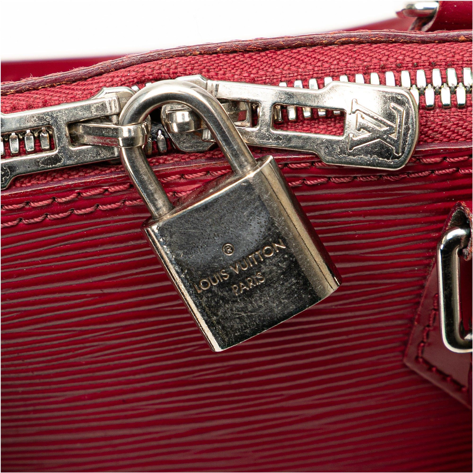 Louis Vuitton Louis Vuitton Epi Alma BB Pink Size ONE SIZE - 7 Thumbnail