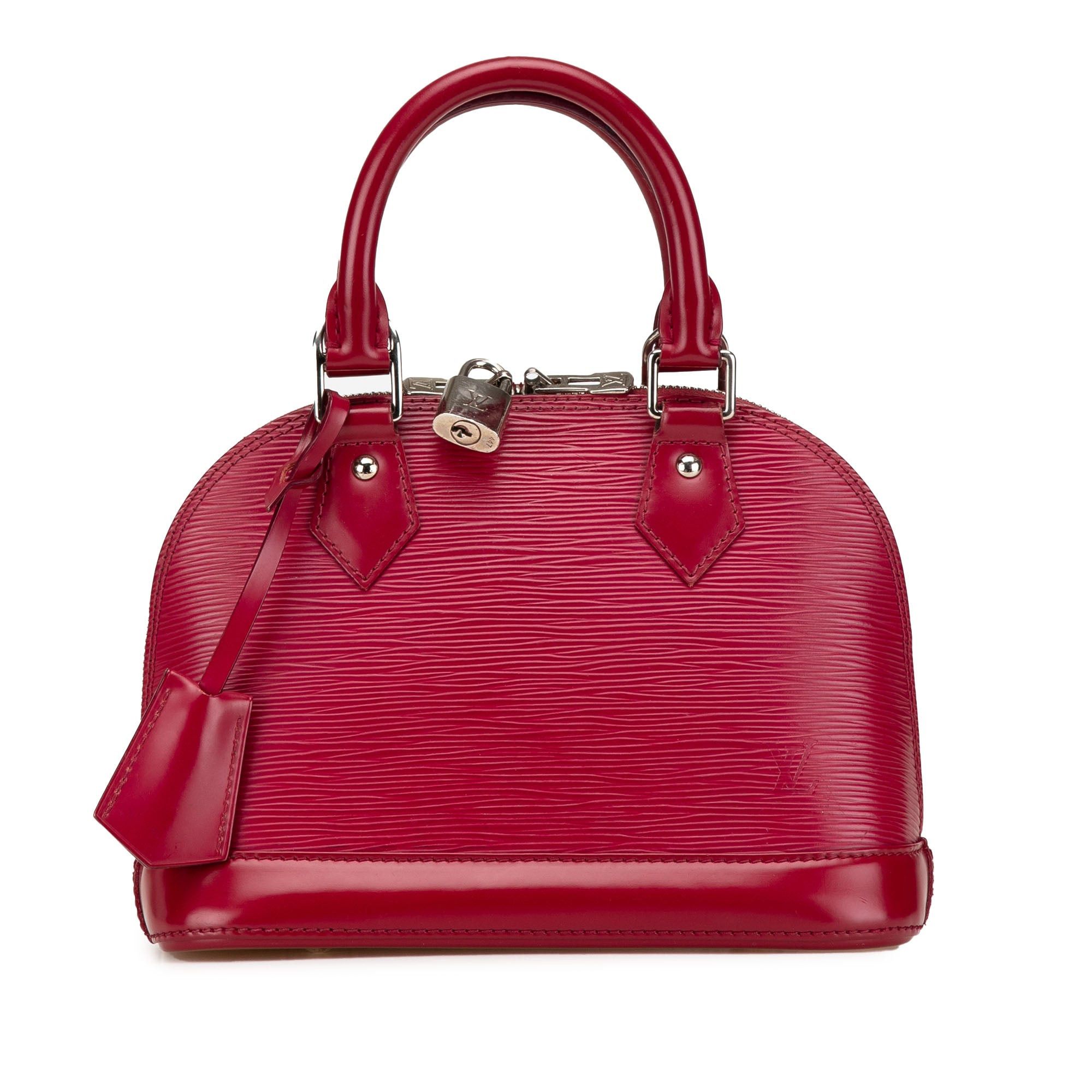 Louis Vuitton Louis Vuitton Epi Alma BB Pink Size ONE SIZE - 13 Thumbnail