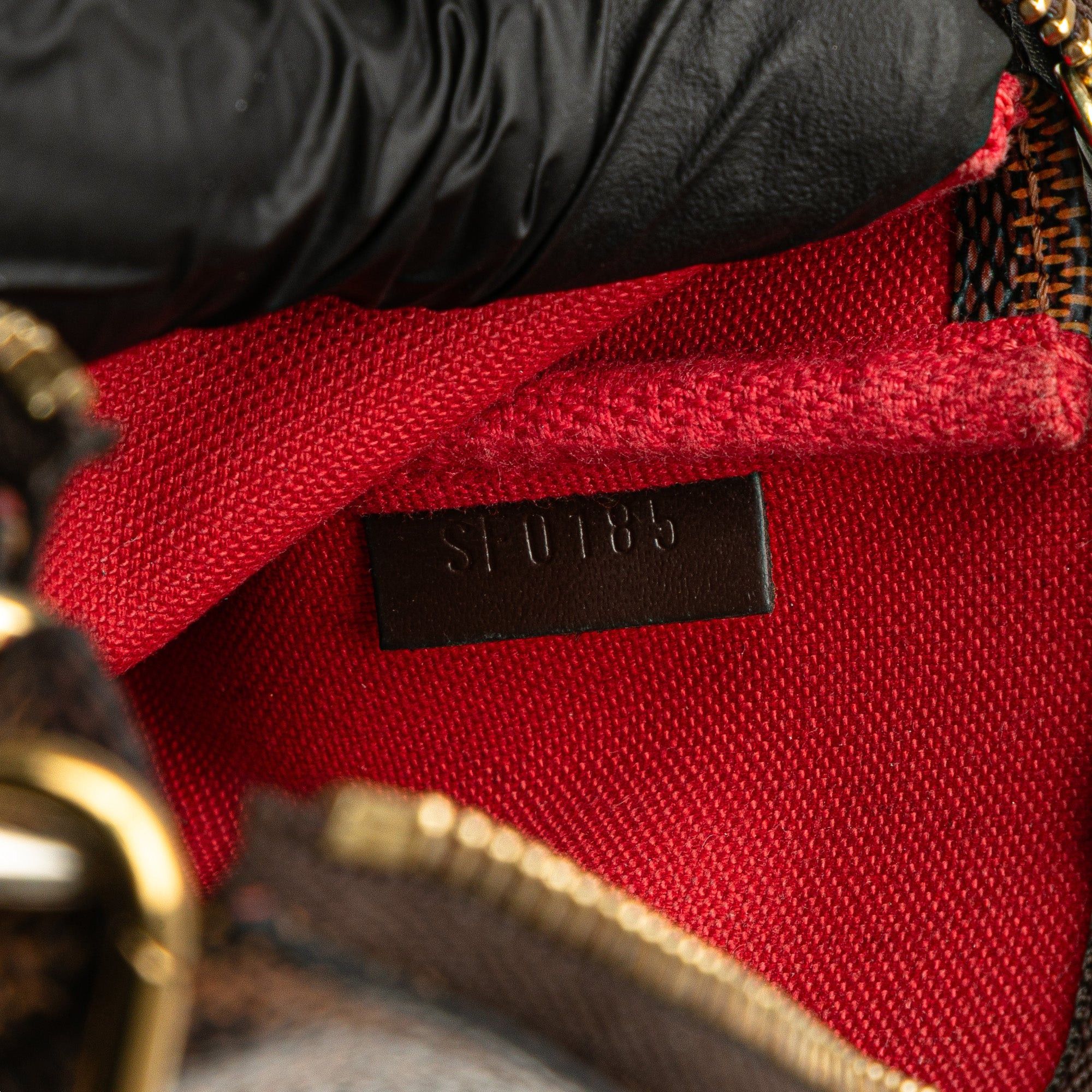 Louis Vuitton Louis Vuitton Damier Ebene Mini Pochette Accessories Brown Size ONE SIZE - 6 Thumbnail
