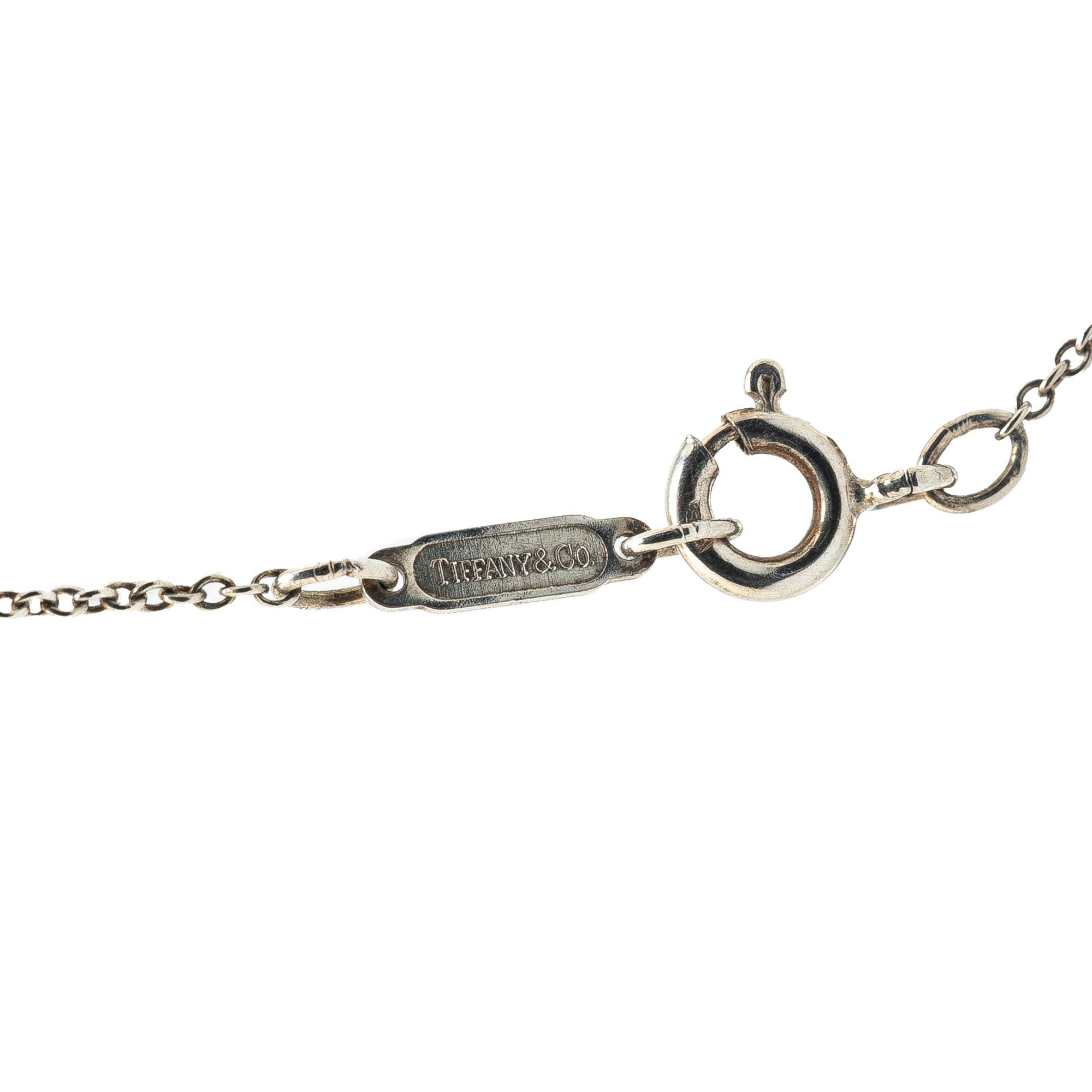 Tiffany & Co. Tiffany Sterling Silver Bow Pendant Necklace Silver Size ONE SIZE - 3 Thumbnail