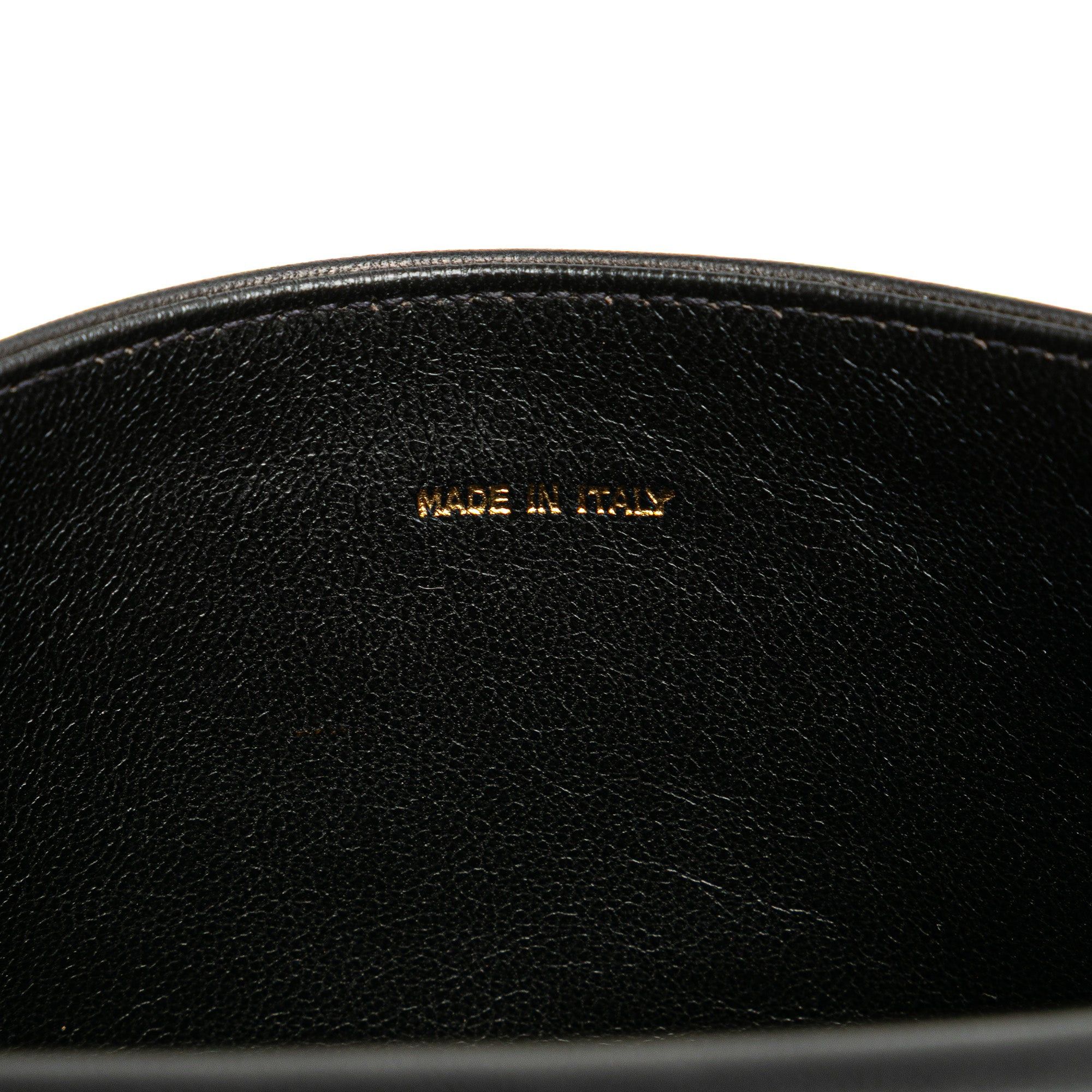Chanel Chanel CC Quilted Lambskin Full Flap Crossbody Black Size ONE SIZE - 6 Thumbnail