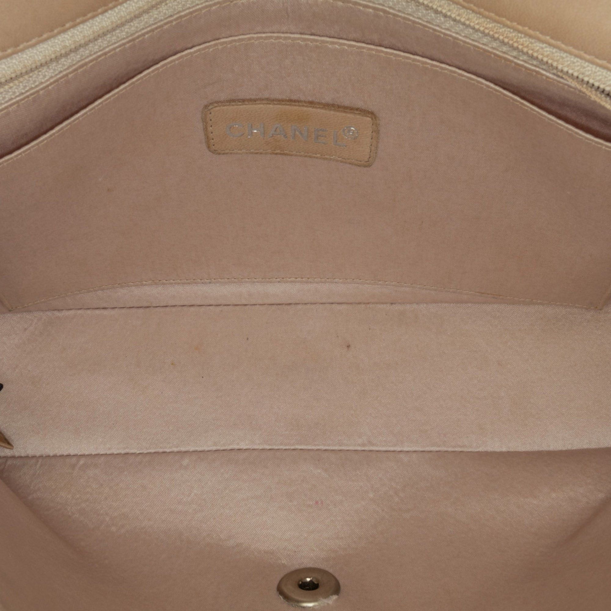 Chanel Chanel Medium New Travel Line Nylon Single Flap Brown Size ONE SIZE - 4 Thumbnail