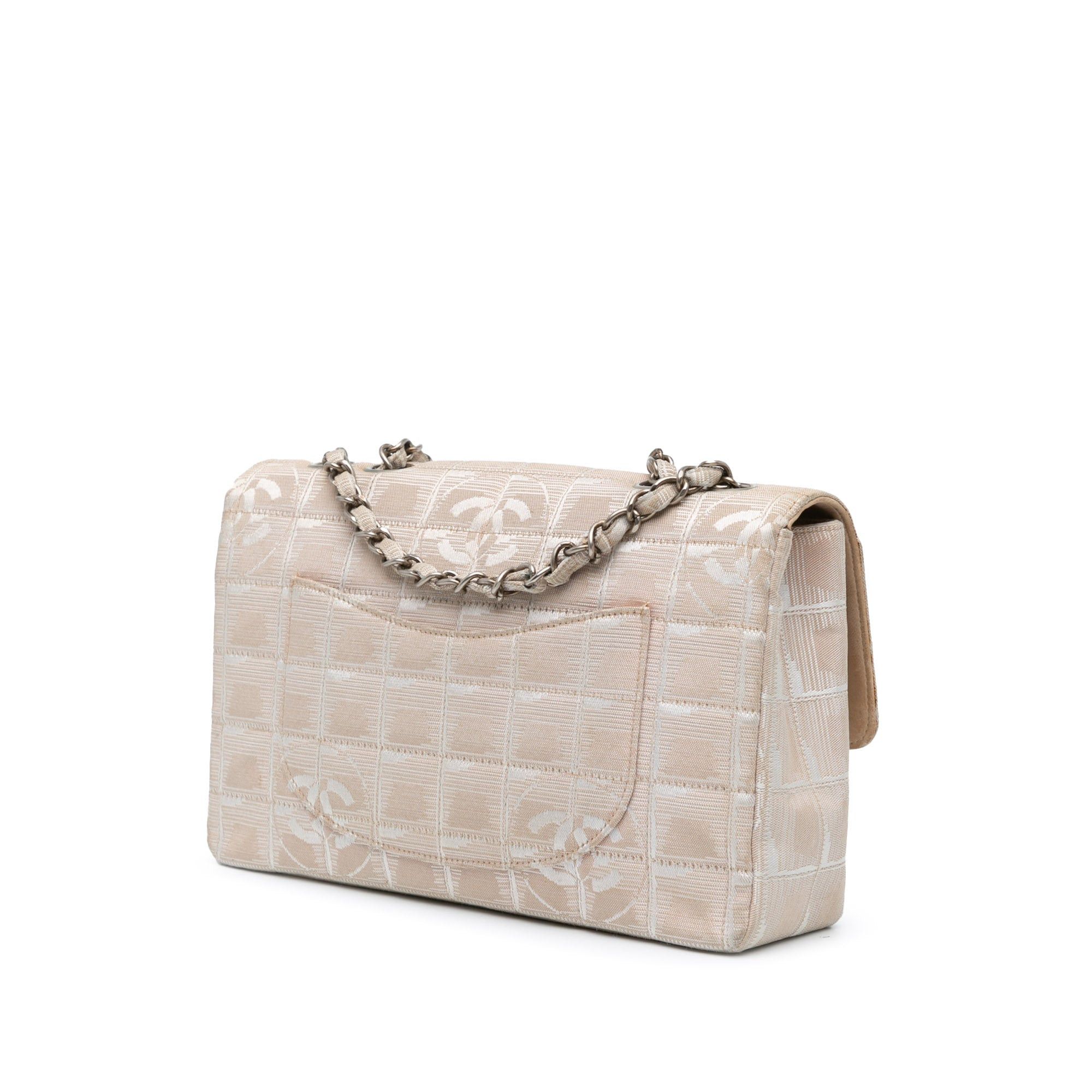 Chanel Chanel Medium New Travel Line Nylon Single Flap Brown Size ONE SIZE - 2 Thumbnail