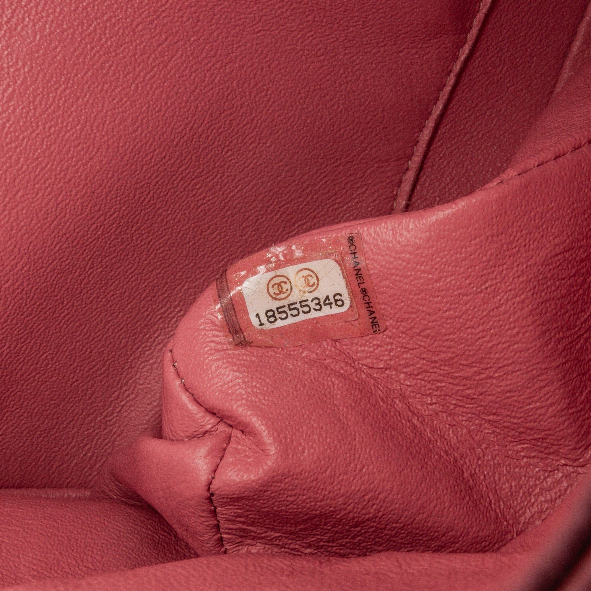 Chanel Chanel Medium Classic Lambskin Double Flap Pink Size ONE SIZE - 6 Thumbnail