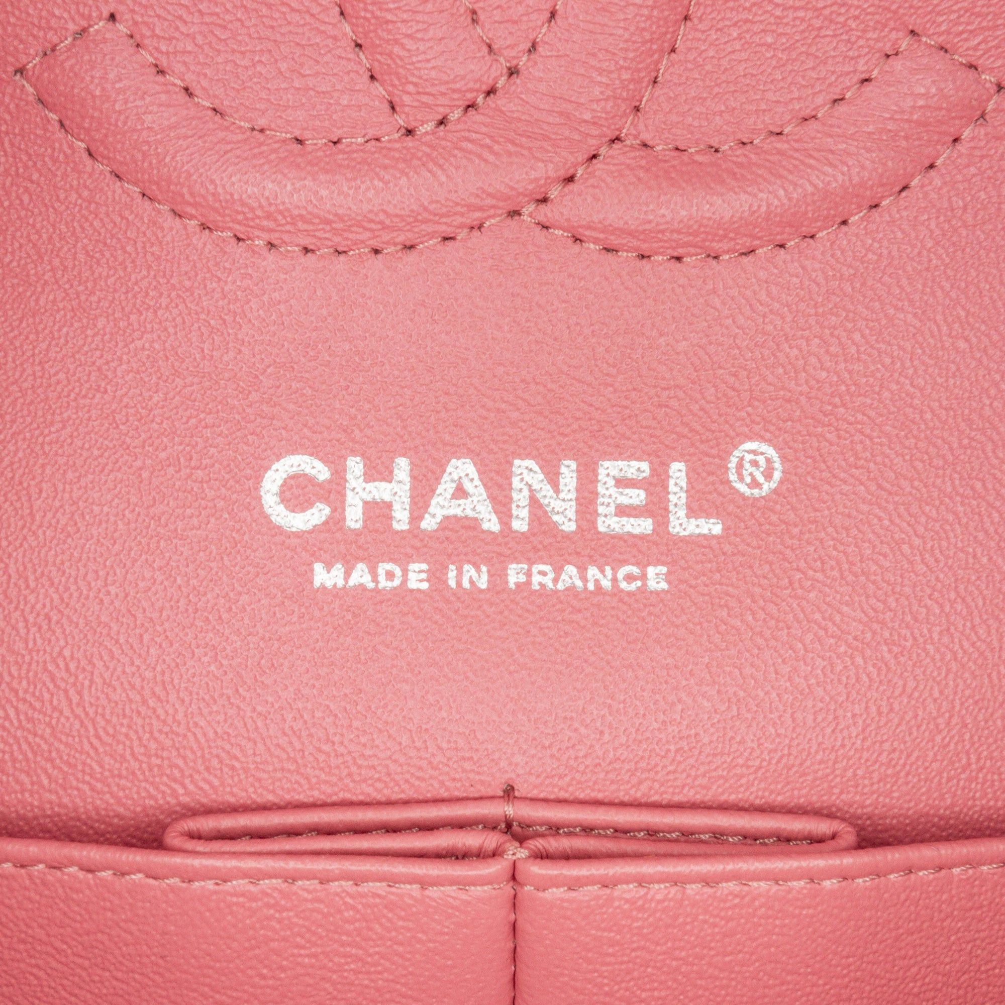 Chanel Chanel Medium Classic Lambskin Double Flap Pink Size ONE SIZE - 5 Thumbnail