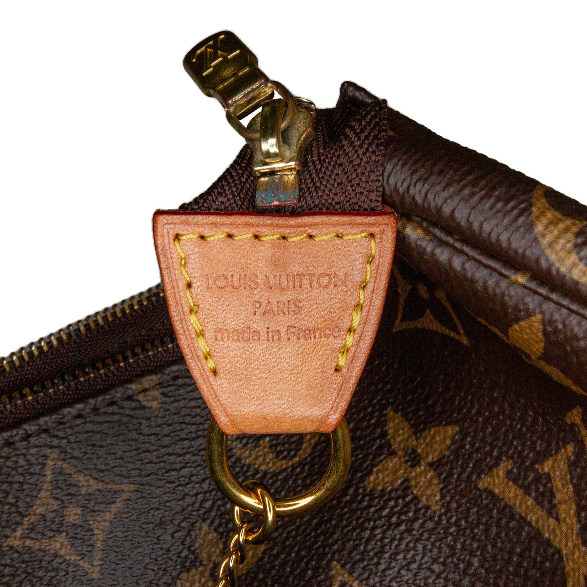 Louis Vuitton Louis Vuitton Monogram Mini Pochette Accessories Brown Size ONE SIZE - 5 Thumbnail