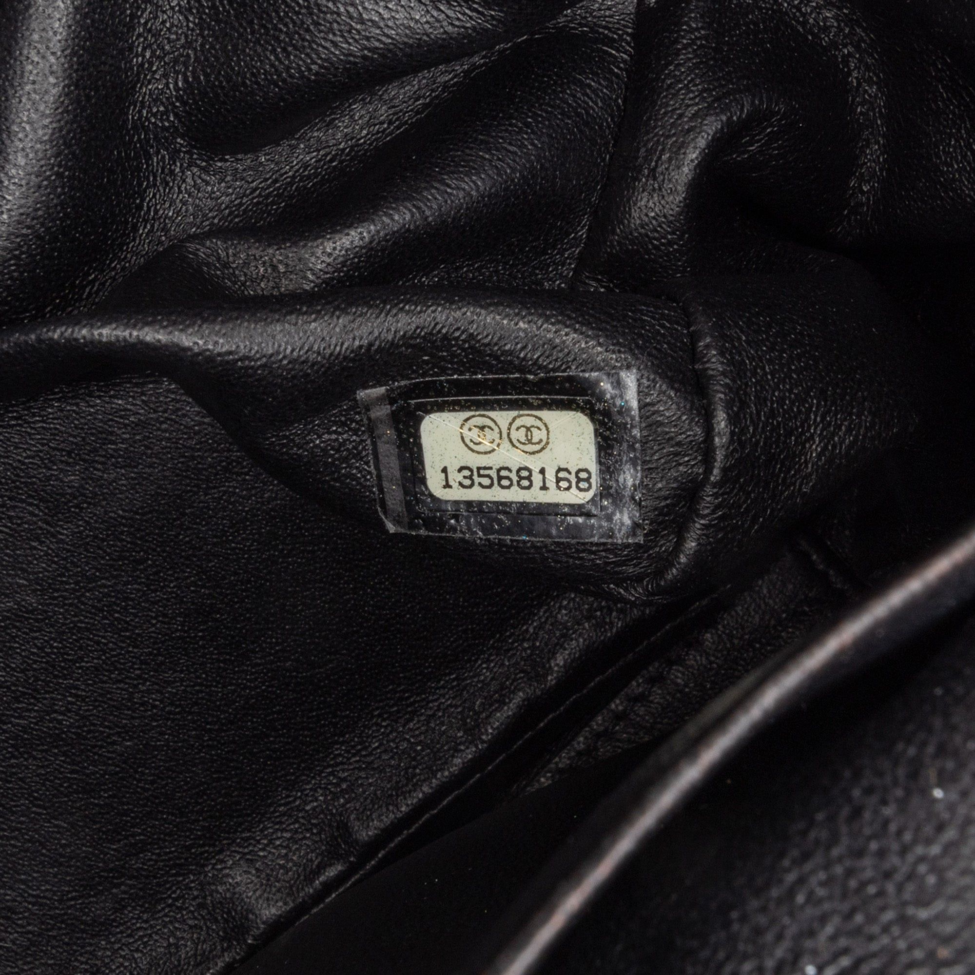 Chanel Chanel Jumbo Classic Caviar Single Flap Black Size ONE SIZE - 5 Thumbnail