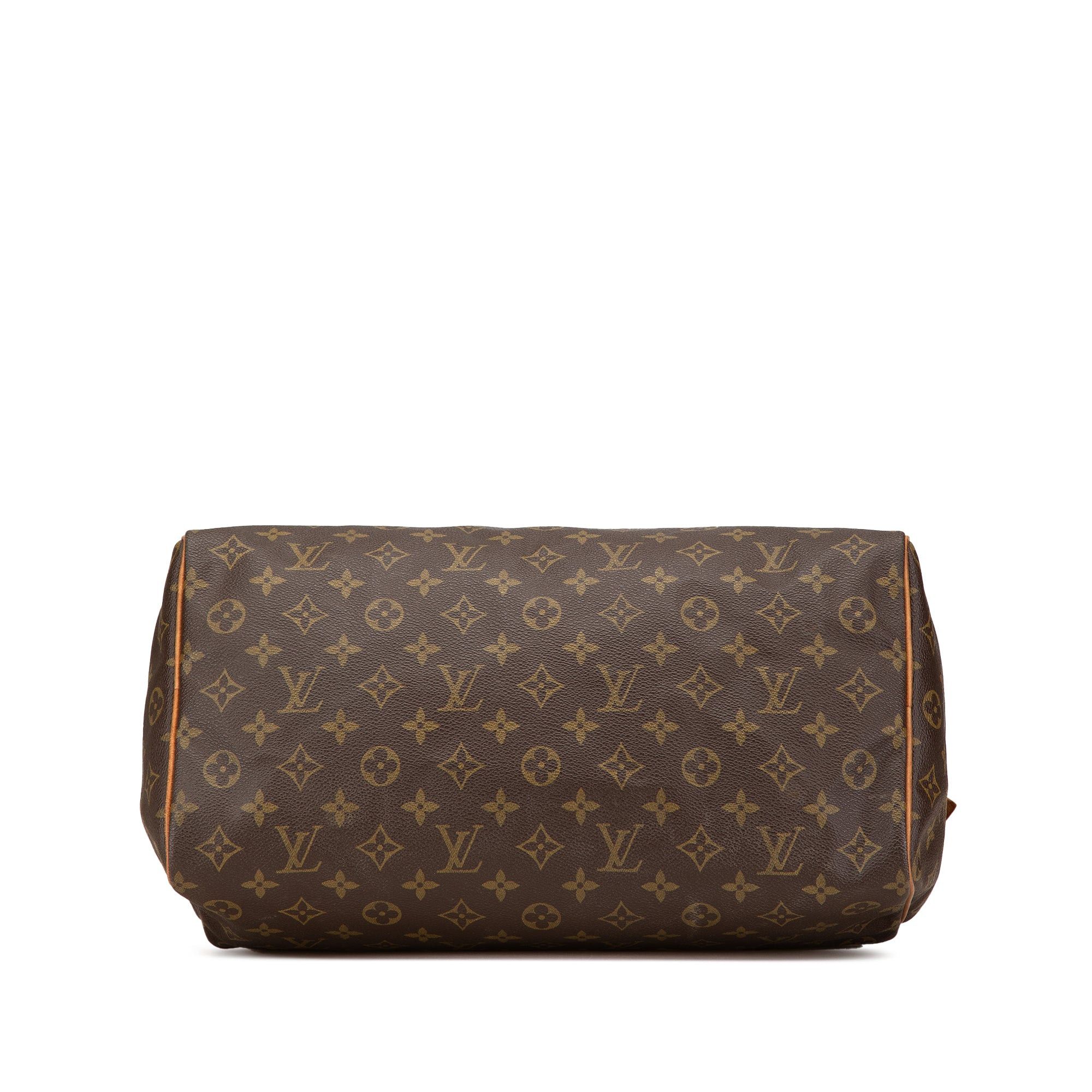 Louis Vuitton Louis Vuitton Monogram Speedy 35 Brown Size ONE SIZE - 3 Thumbnail