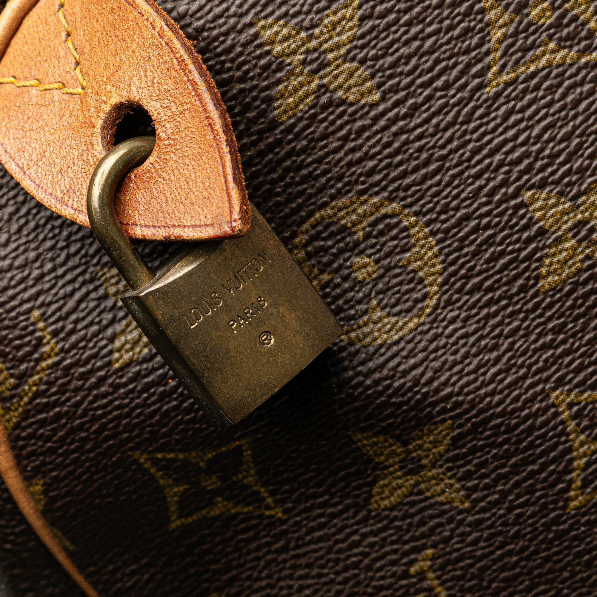 Louis Vuitton Louis Vuitton Monogram Speedy 35 Brown Size ONE SIZE - 8 Thumbnail