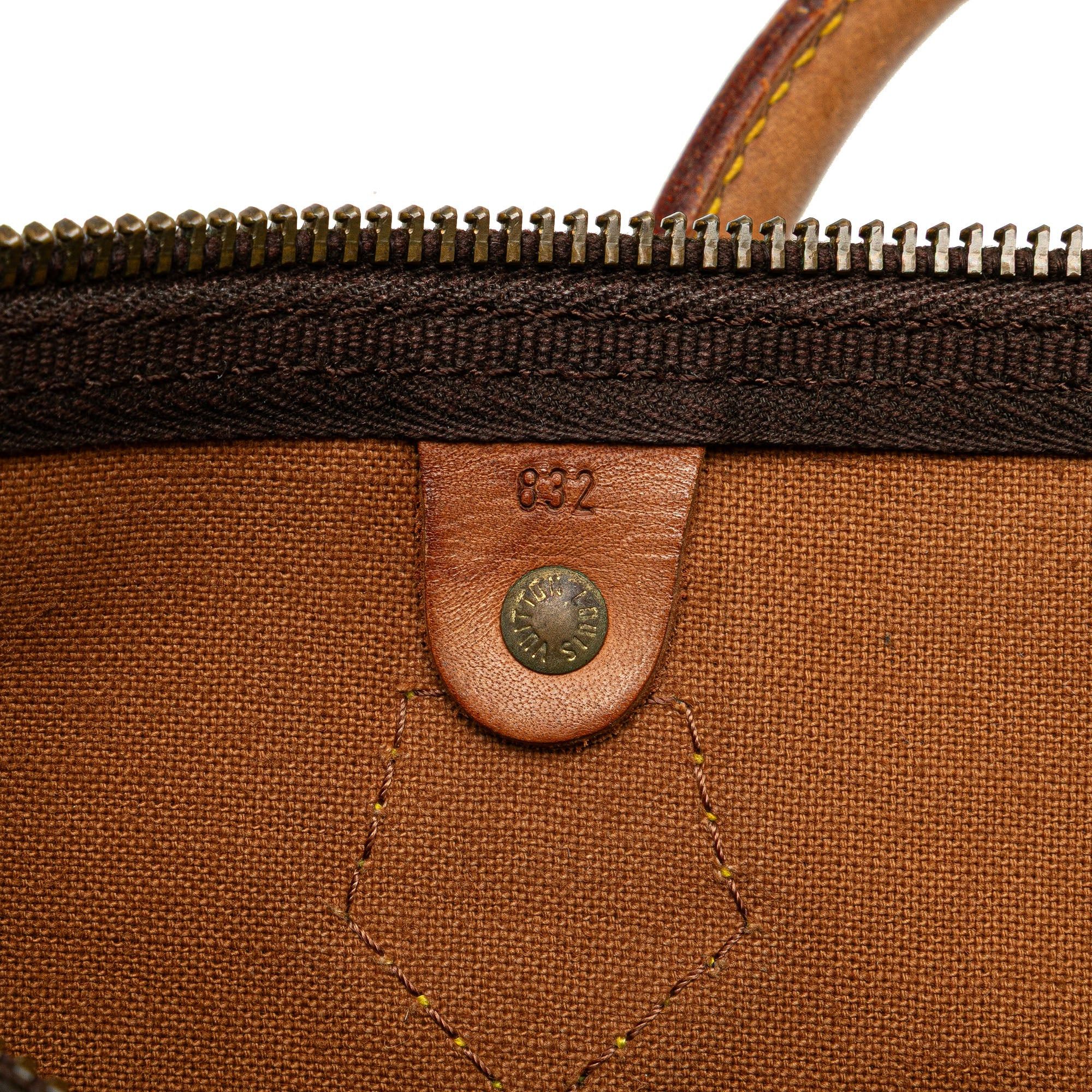Louis Vuitton Louis Vuitton Monogram Speedy 35 Brown Size ONE SIZE - 6 Thumbnail