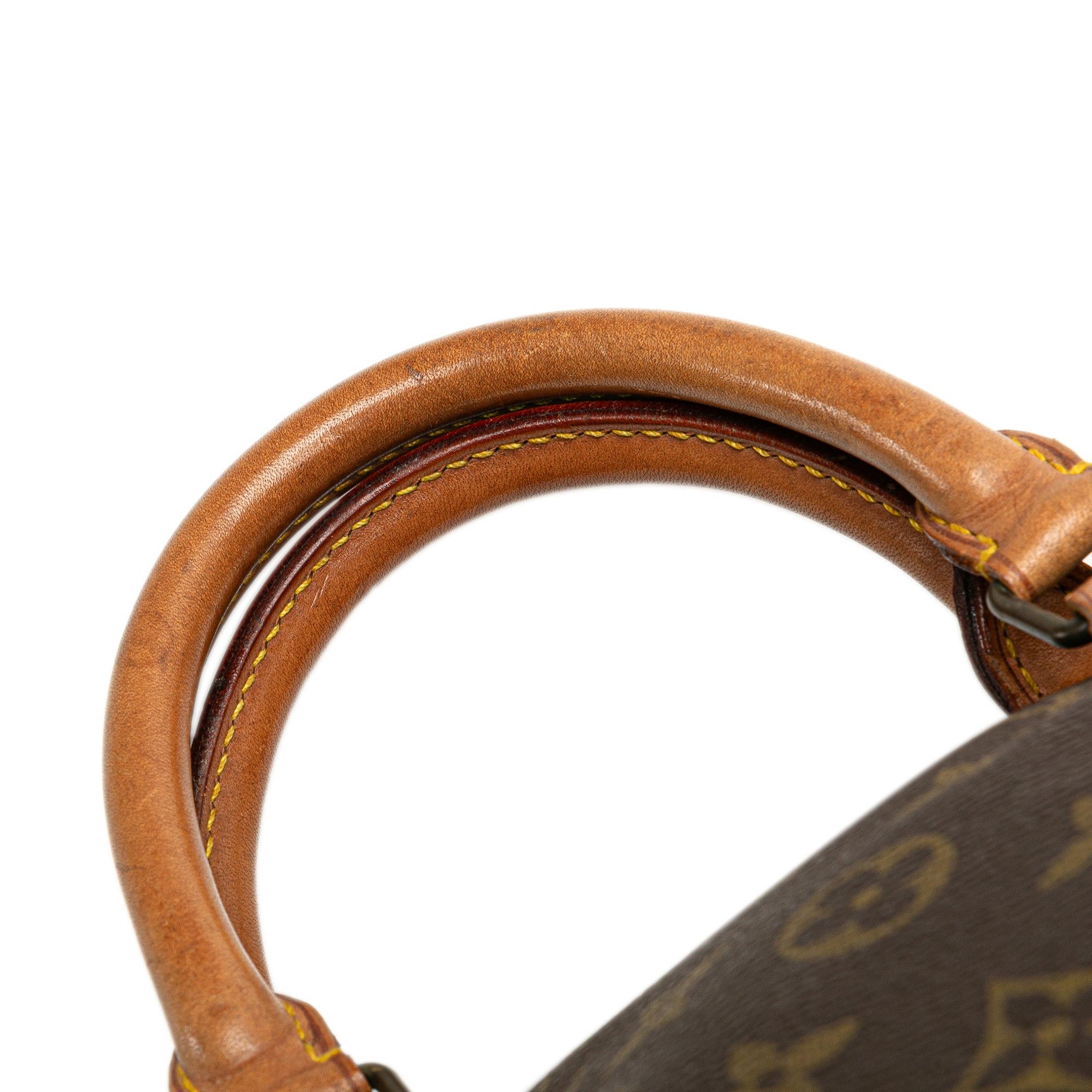 Louis Vuitton Louis Vuitton Monogram Speedy 35 Brown Size ONE SIZE - 12 Thumbnail