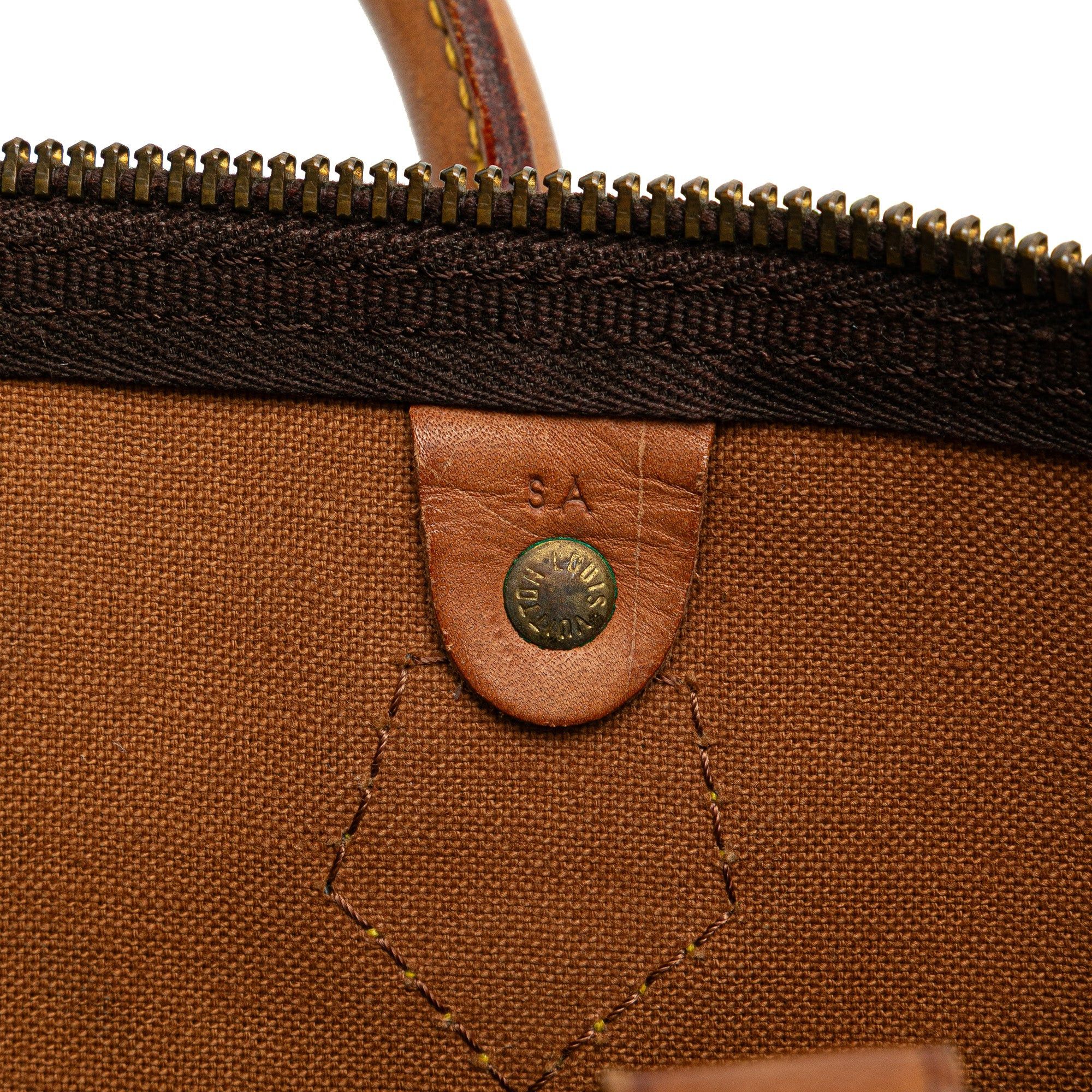 Louis Vuitton Louis Vuitton Monogram Speedy 35 Brown Size ONE SIZE - 7 Thumbnail