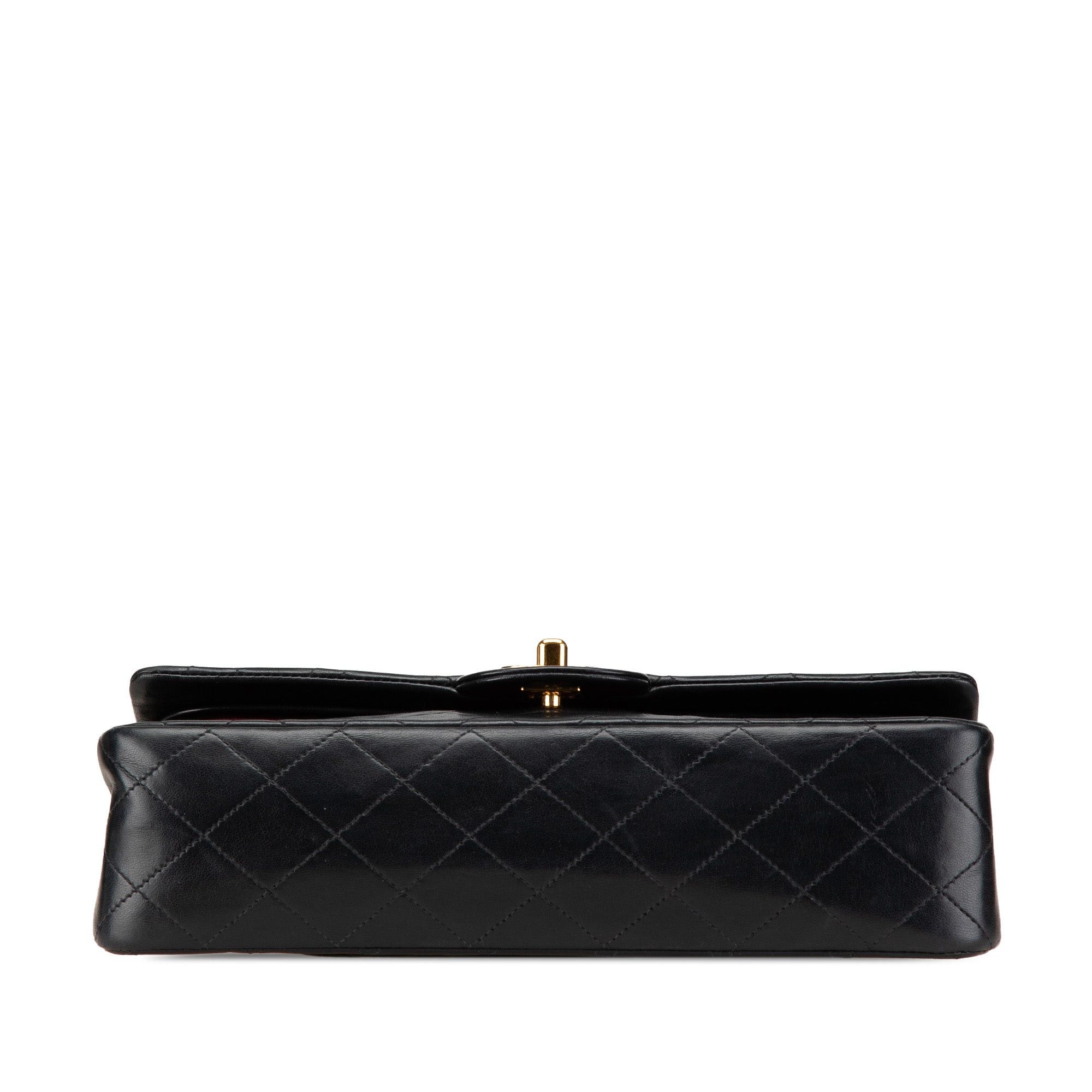 Chanel Chanel Medium Classic Lambskin Double Flap Black Size ONE SIZE - 3 Thumbnail