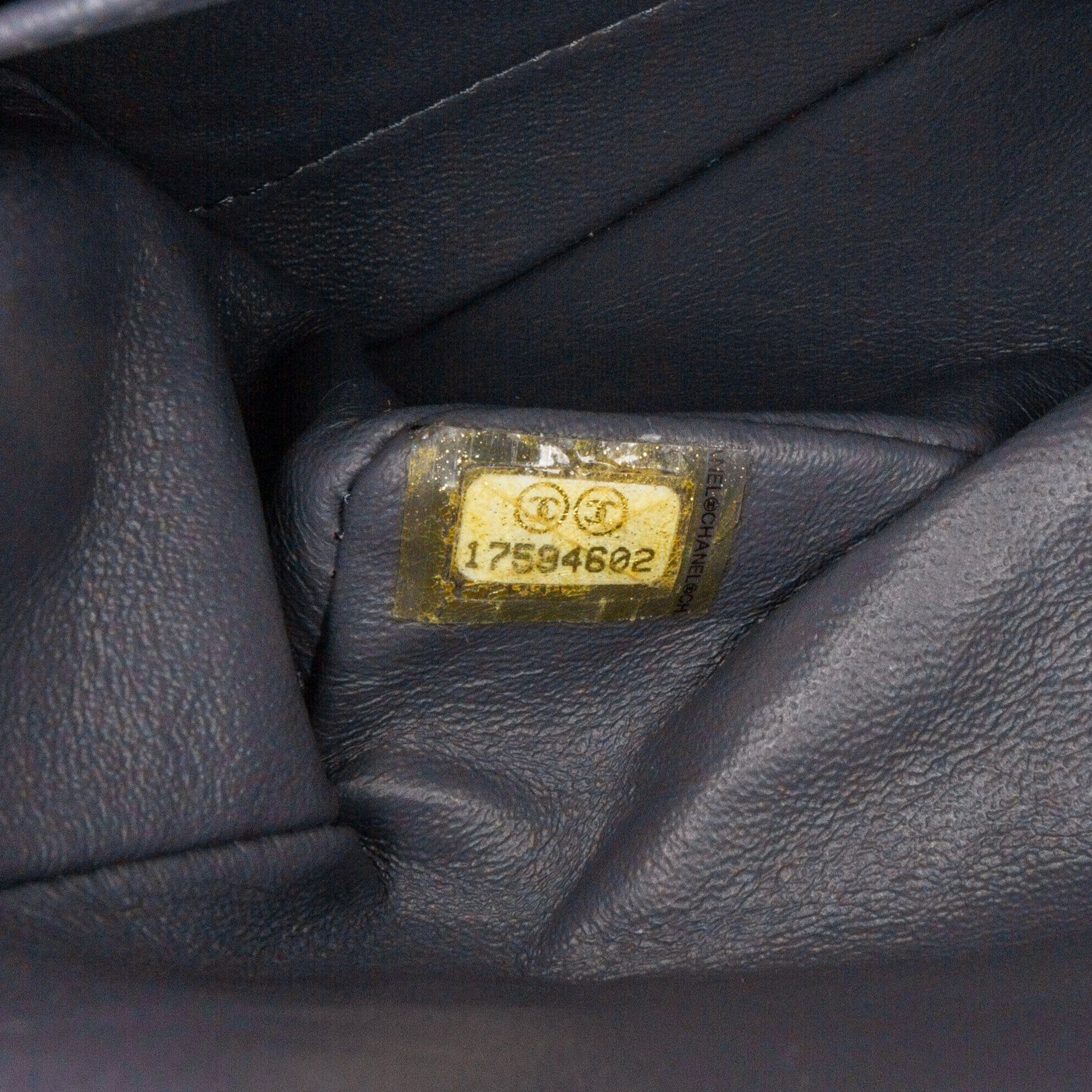 Chanel Chanel Medium Classic Nubuck Double Flap Gray Size ONE SIZE - 6 Thumbnail
