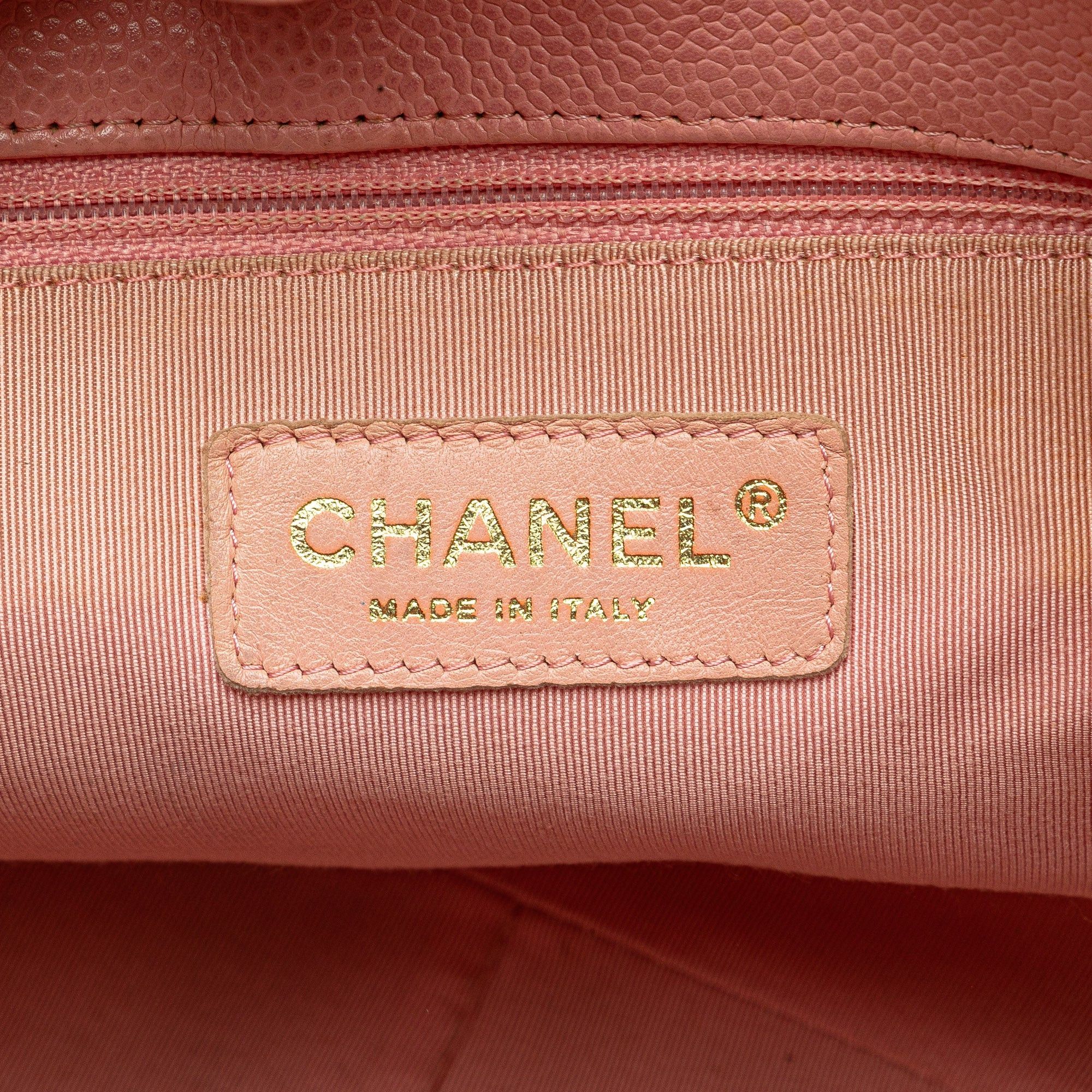 Chanel Chanel Caviar Petite Shopping Tote Pink Size ONE SIZE - 5 Thumbnail