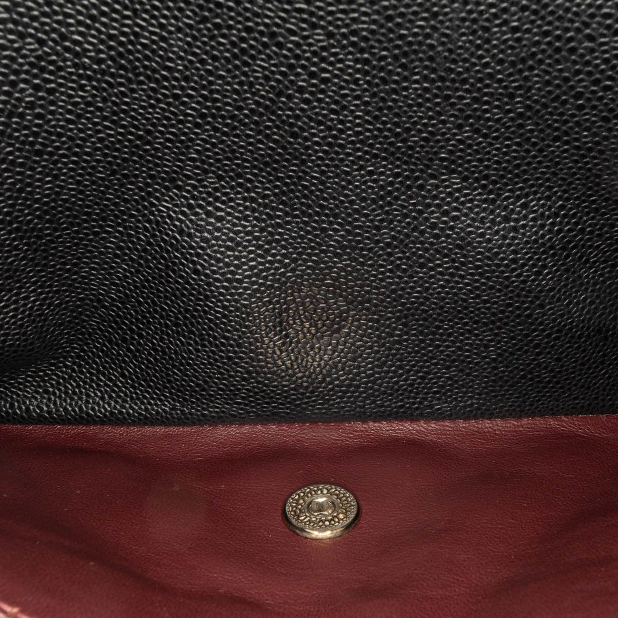 Chanel Chanel Jumbo Classic Caviar Double Flap Black Size ONE SIZE - 5 Thumbnail