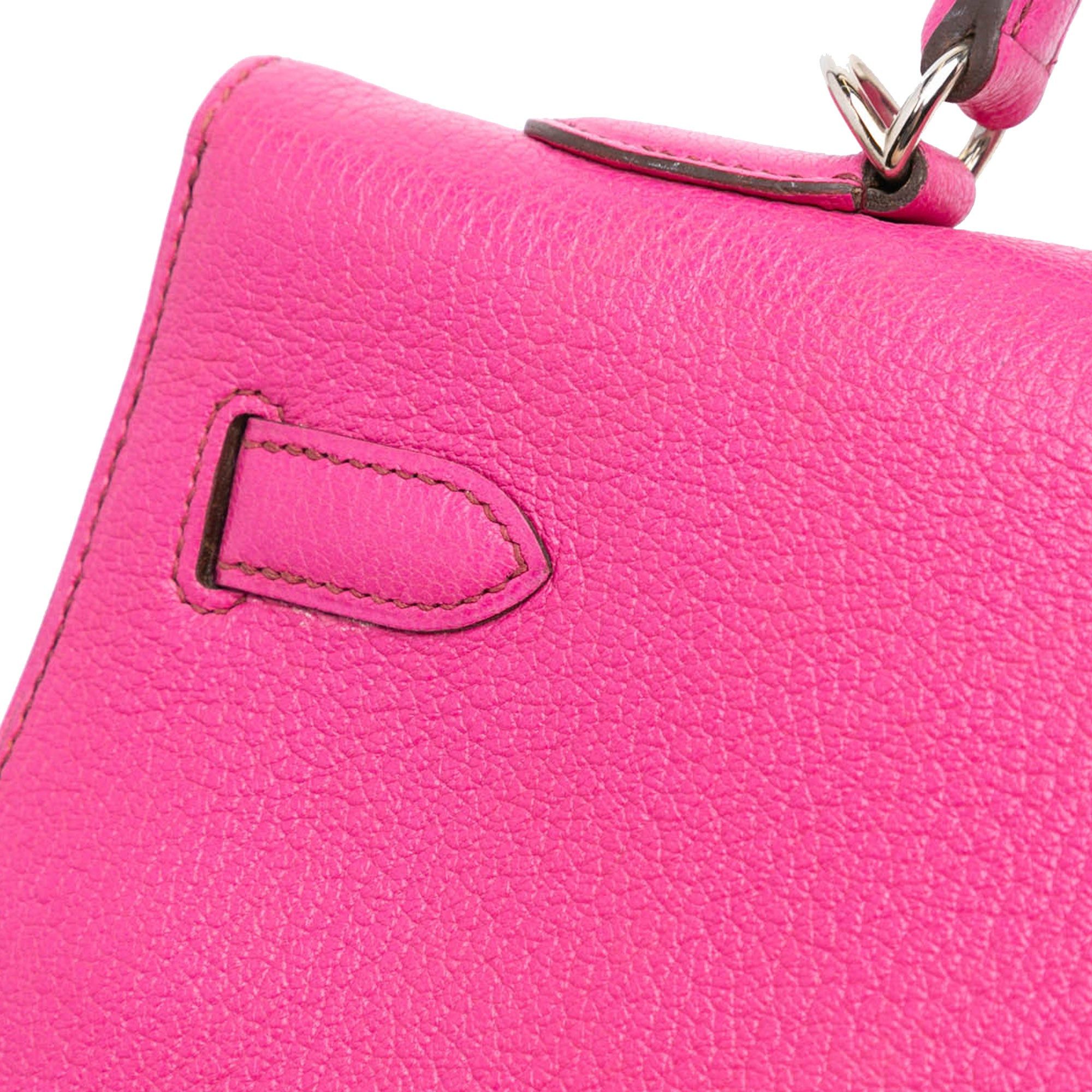 Hermes Hermès Chevre Mysore Kelly II Sellier 32 Pink Size ONE SIZE - 7 Thumbnail