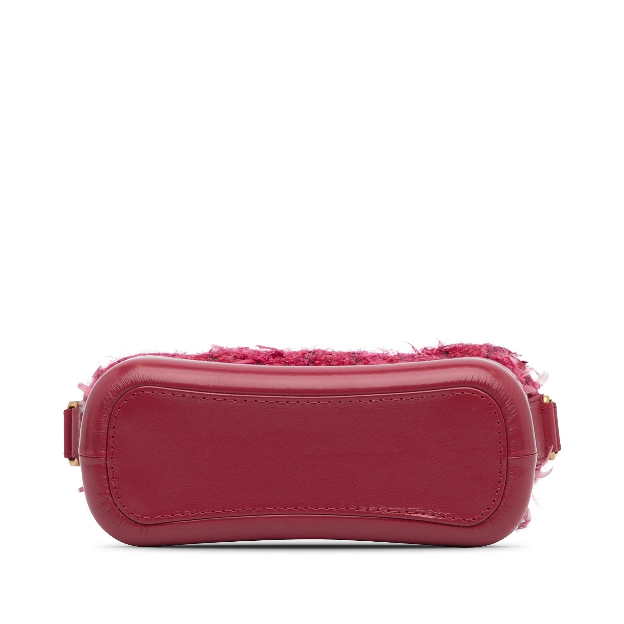 Chanel Chanel Small Tweed Gabrielle Crossbody Red Size ONE SIZE - 5 Thumbnail
