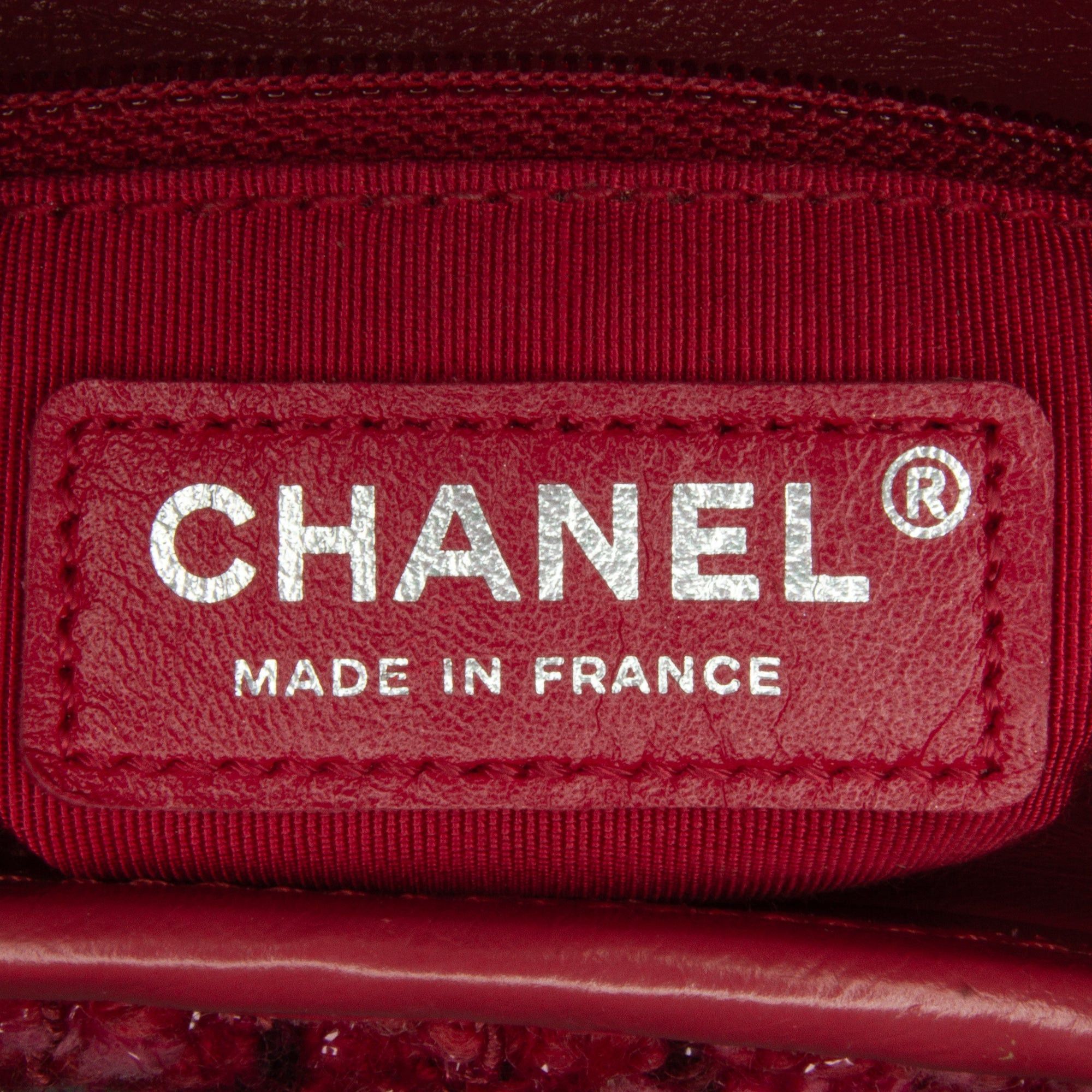 Chanel Chanel Small Tweed Gabrielle Crossbody Red Size ONE SIZE - 7 Thumbnail