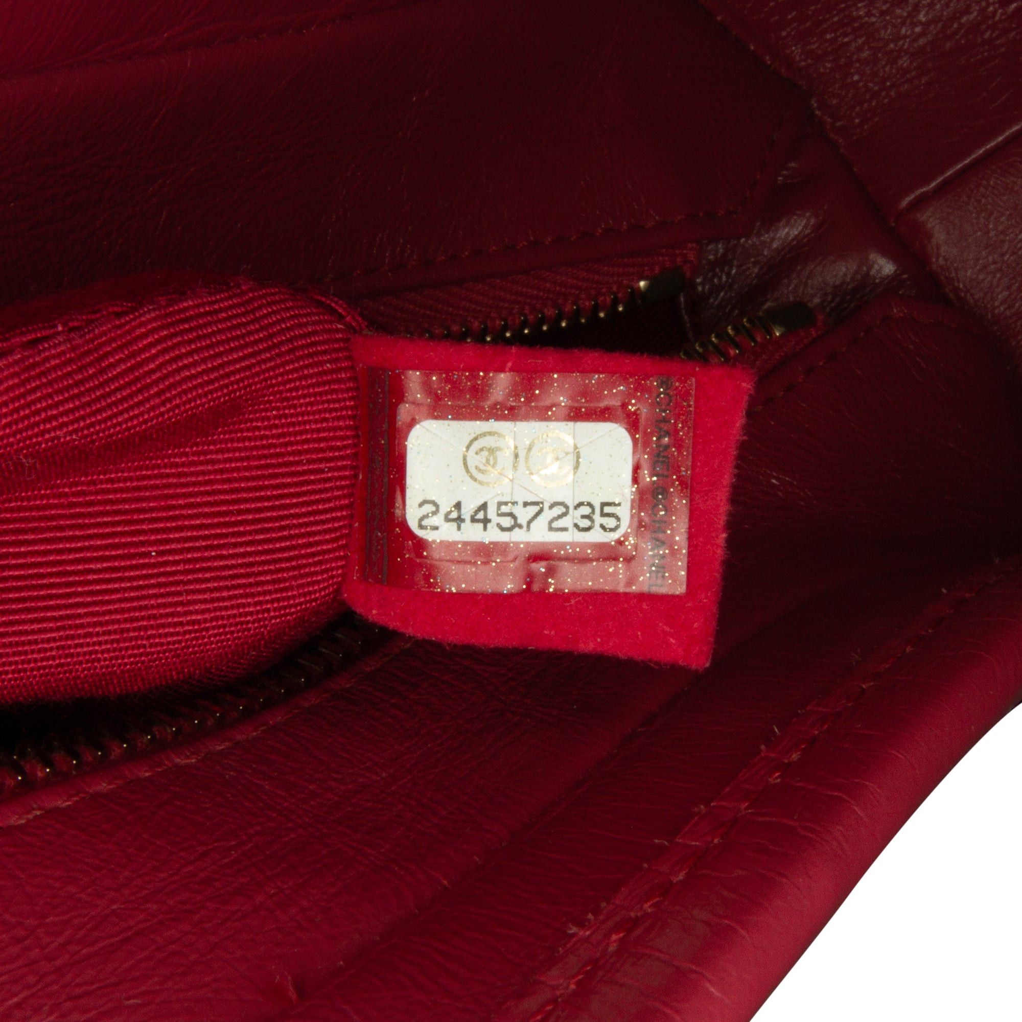 Chanel Chanel Small Tweed Gabrielle Crossbody Red Size ONE SIZE - 8 Thumbnail