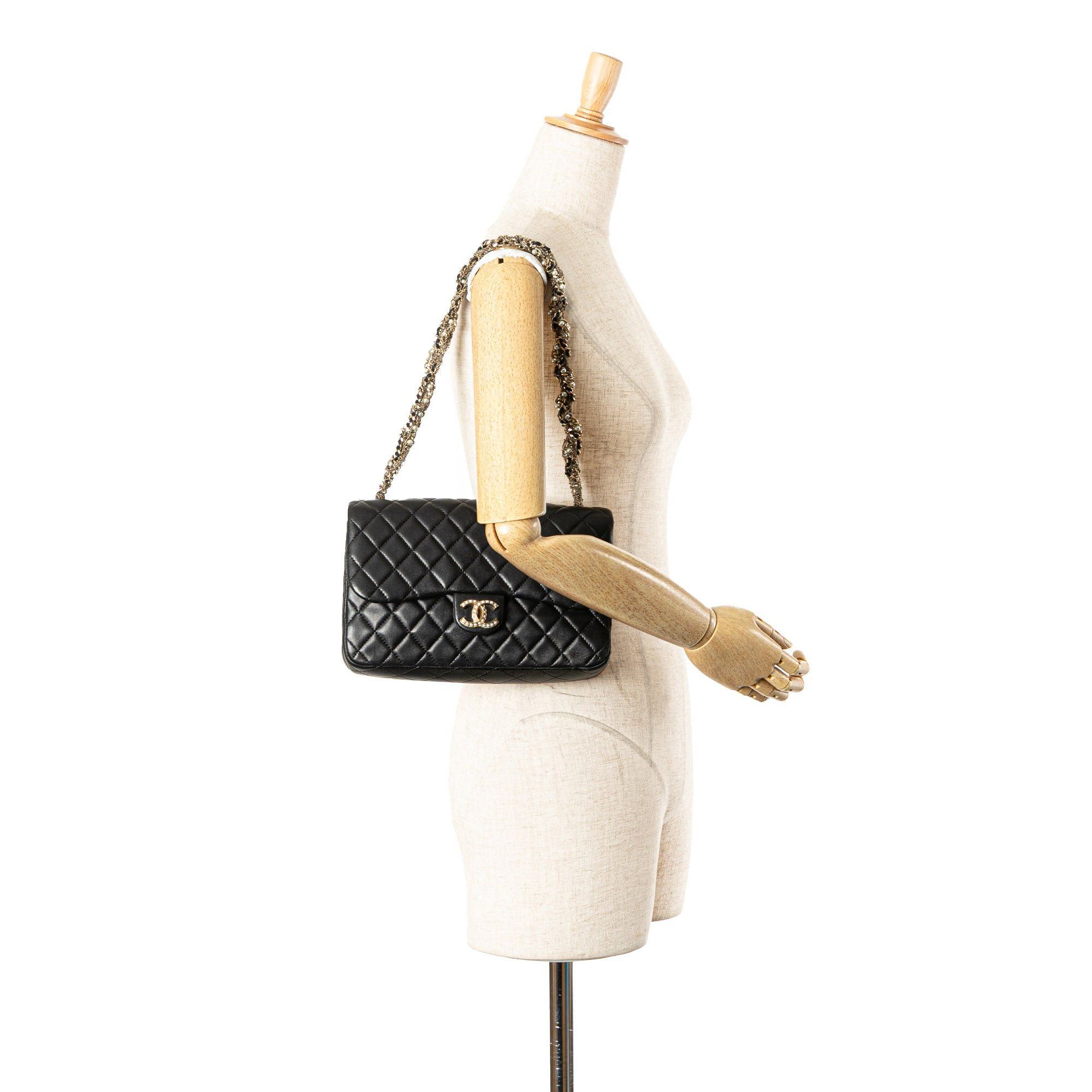 Chanel Chanel Medium Quilted Lambskin Westminster Pearl Flap Black Size ONE SIZE - 11 Thumbnail