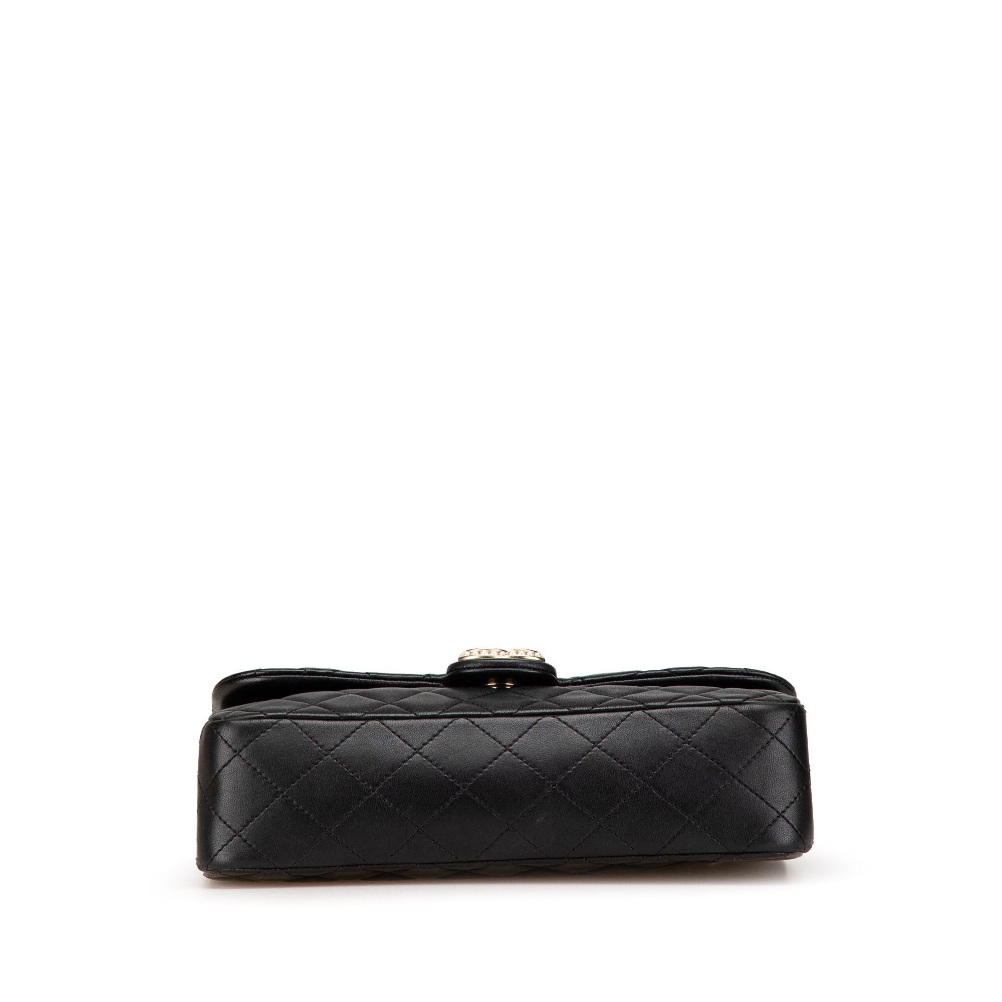 Chanel Chanel Medium Quilted Lambskin Westminster Pearl Flap Black Size ONE SIZE - 3 Thumbnail