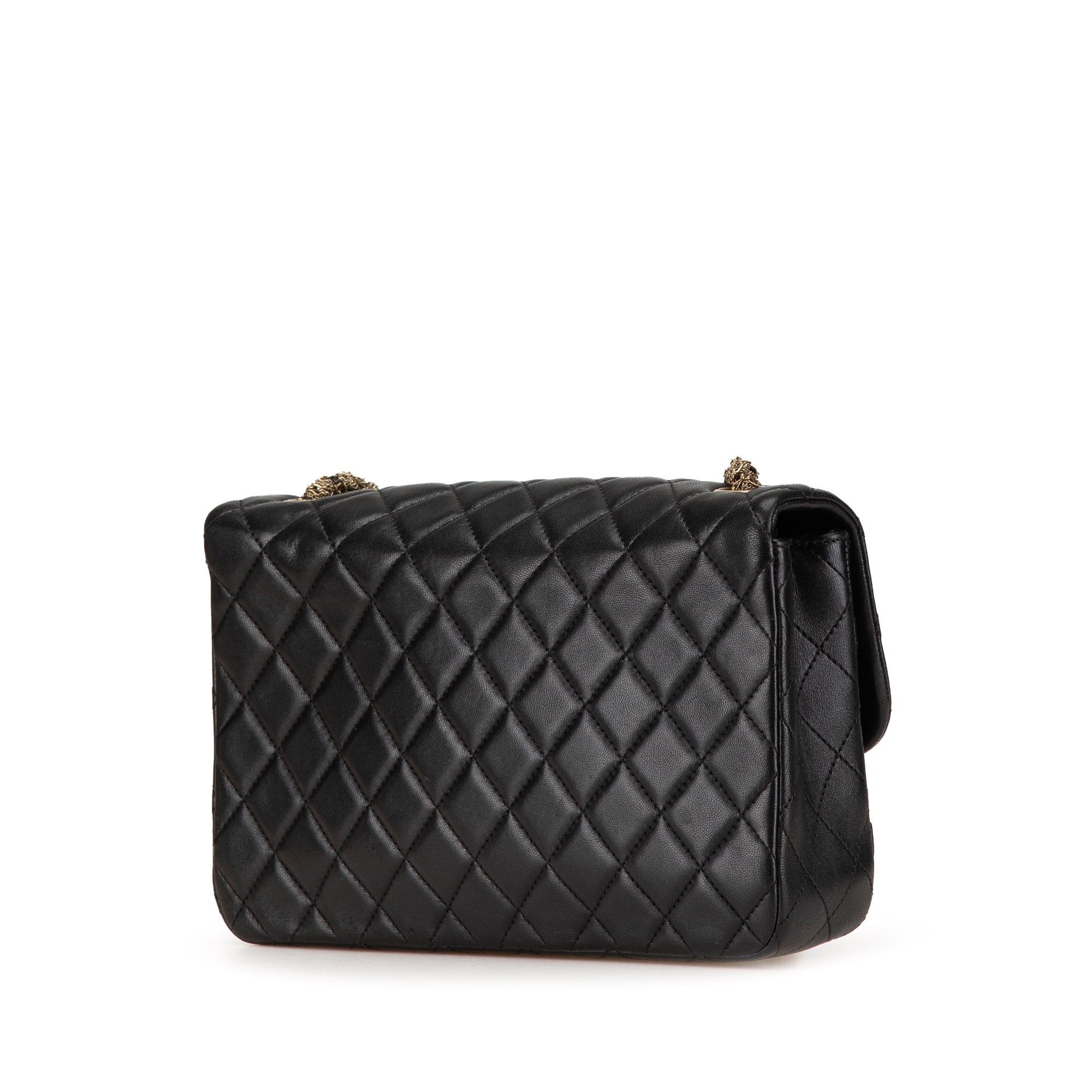 Chanel Chanel Medium Quilted Lambskin Westminster Pearl Flap Black Size ONE SIZE - 2 Thumbnail