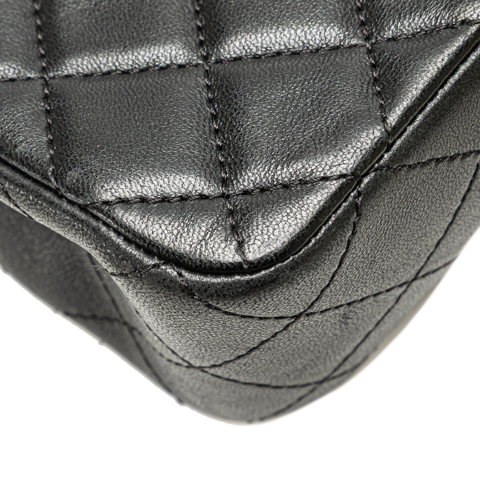 Chanel Chanel Medium Quilted Lambskin Westminster Pearl Flap Black Size ONE SIZE - 10 Thumbnail