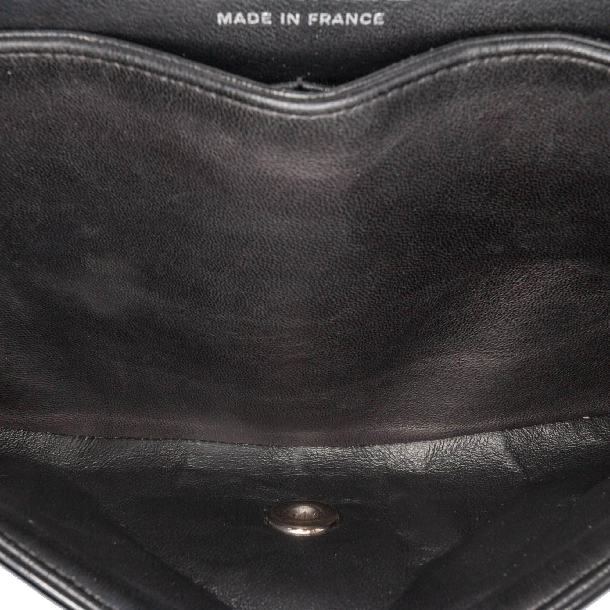 Chanel Chanel Medium Classic Patent Double Flap Black Size ONE SIZE - 4 Thumbnail