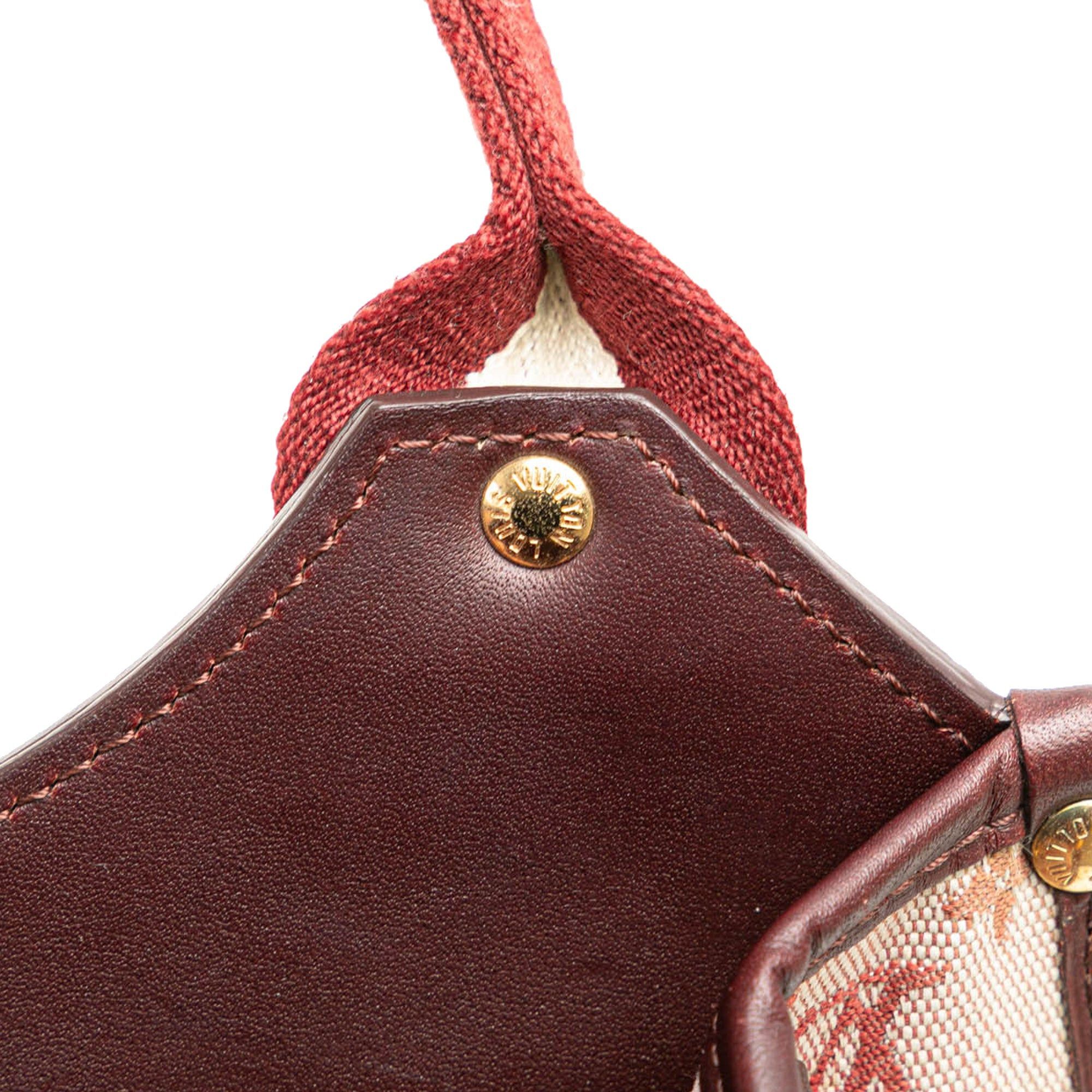 Louis Vuitton Louis Vuitton Monogram Mini Lin Kathleen Red Size ONE SIZE - 8 Thumbnail
