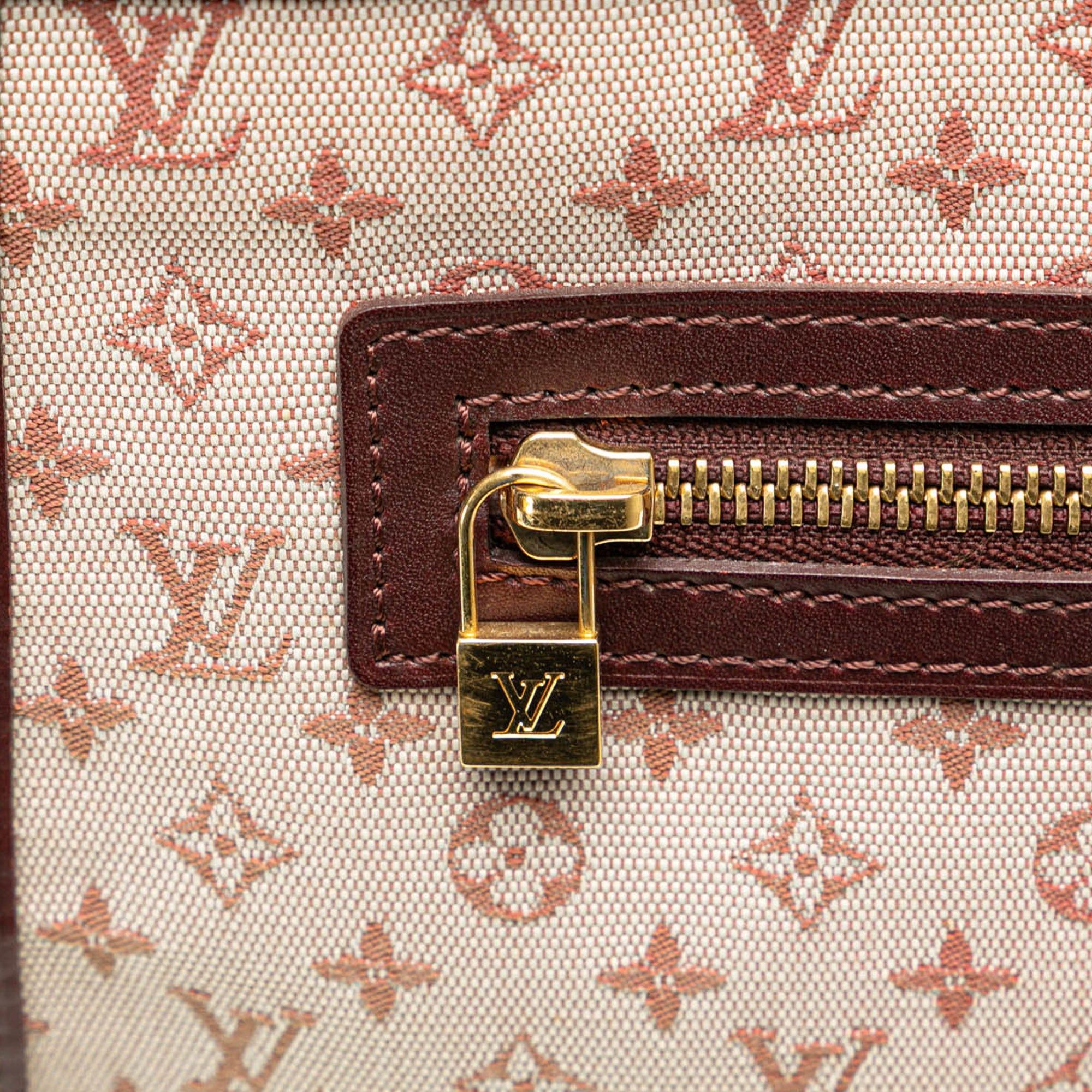 Louis Vuitton Louis Vuitton Monogram Mini Lin Kathleen Red Size ONE SIZE - 7 Thumbnail
