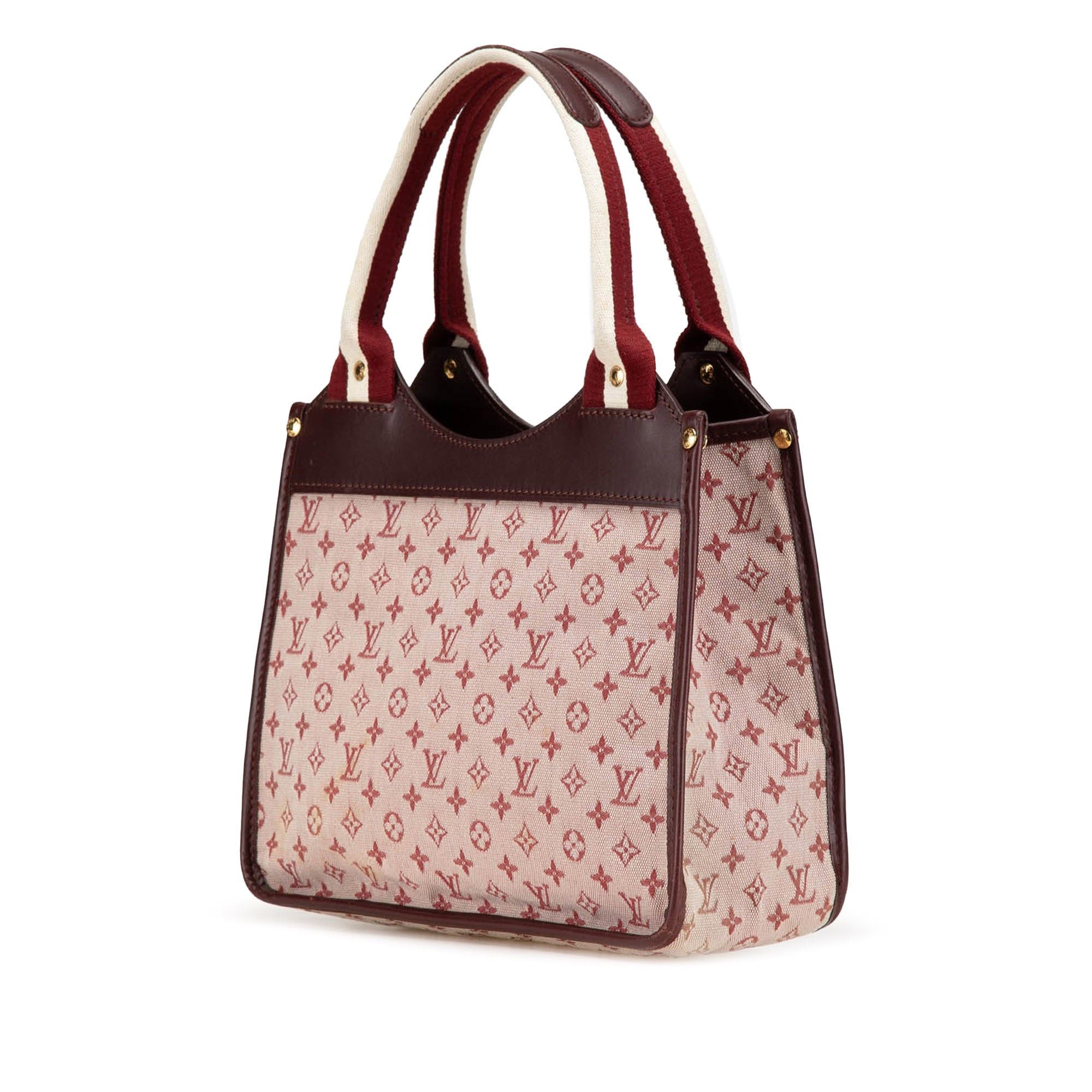 Louis Vuitton Louis Vuitton Monogram Mini Lin Kathleen Red Size ONE SIZE - 2 Thumbnail