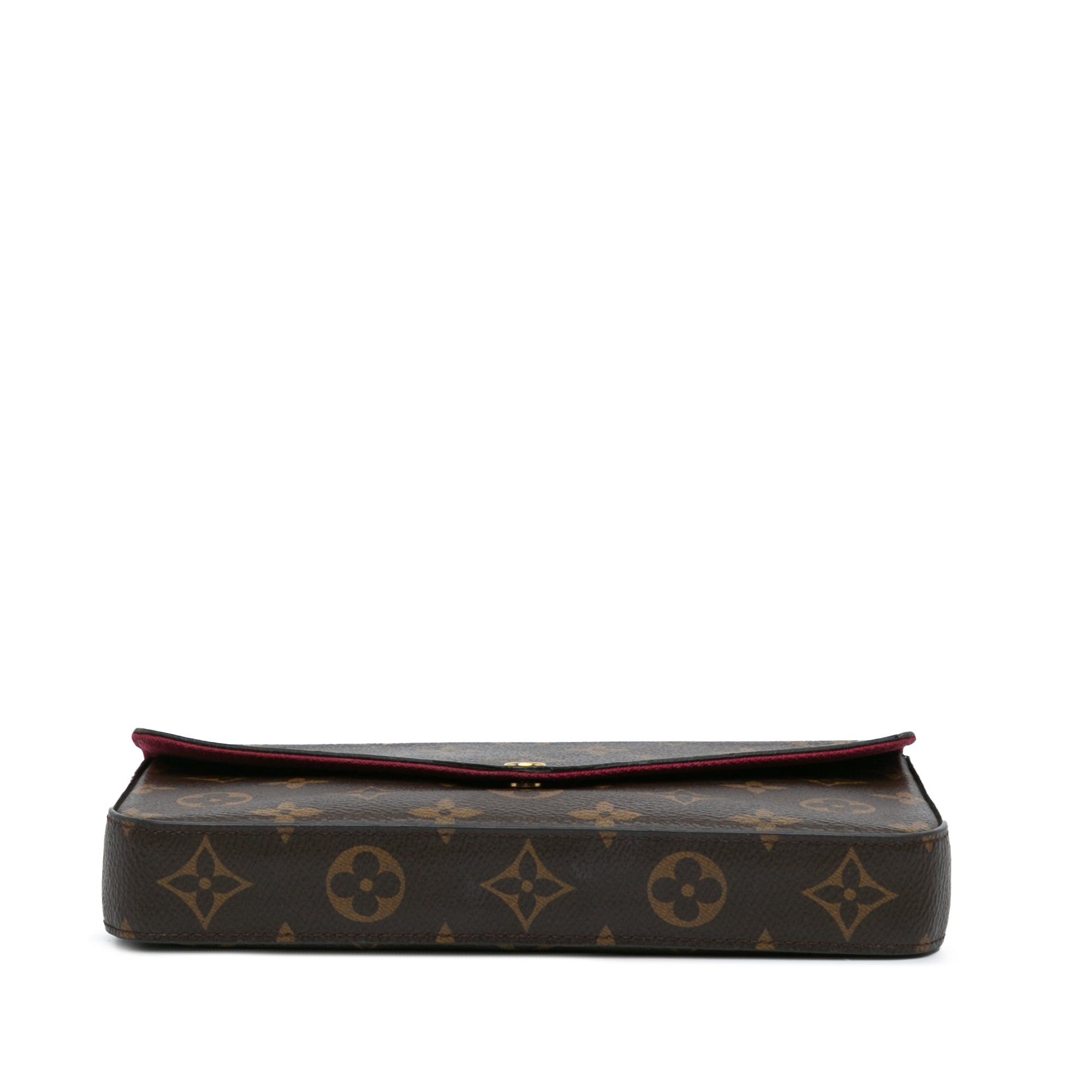 Louis Vuitton Louis Vuitton Monogram Pochette Felicie Brown Size ONE SIZE - 3 Thumbnail