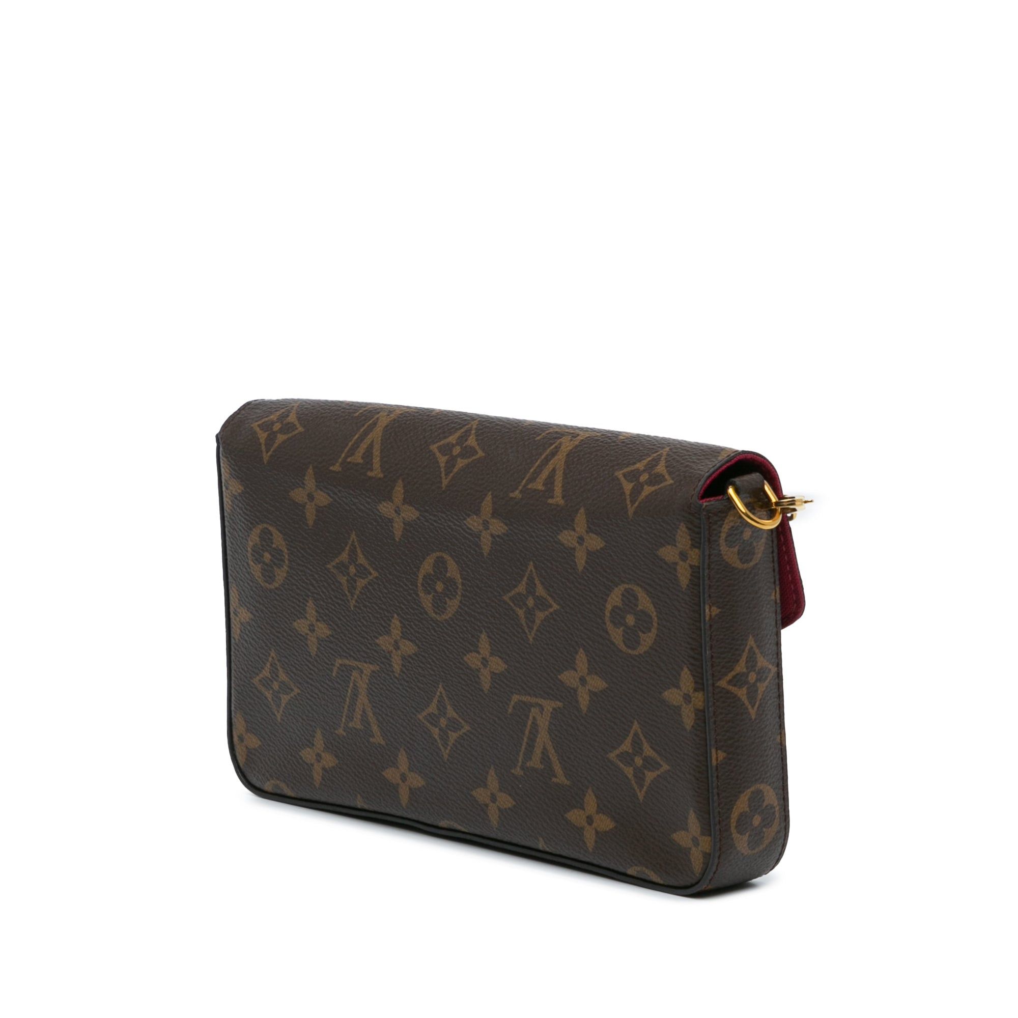Louis Vuitton Monogram Pochette Felicie Brown