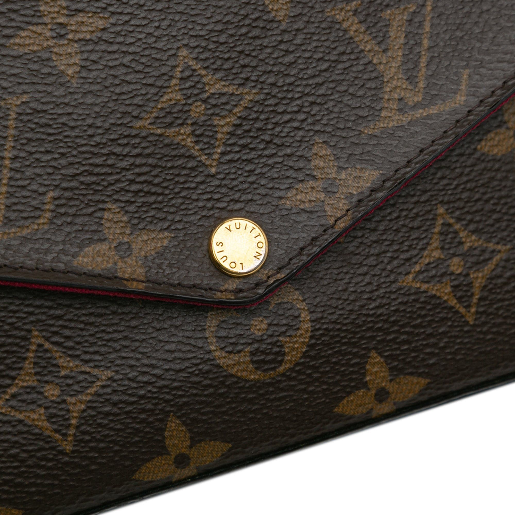 Louis Vuitton Louis Vuitton Monogram Pochette Felicie Brown Size ONE SIZE - 10 Thumbnail