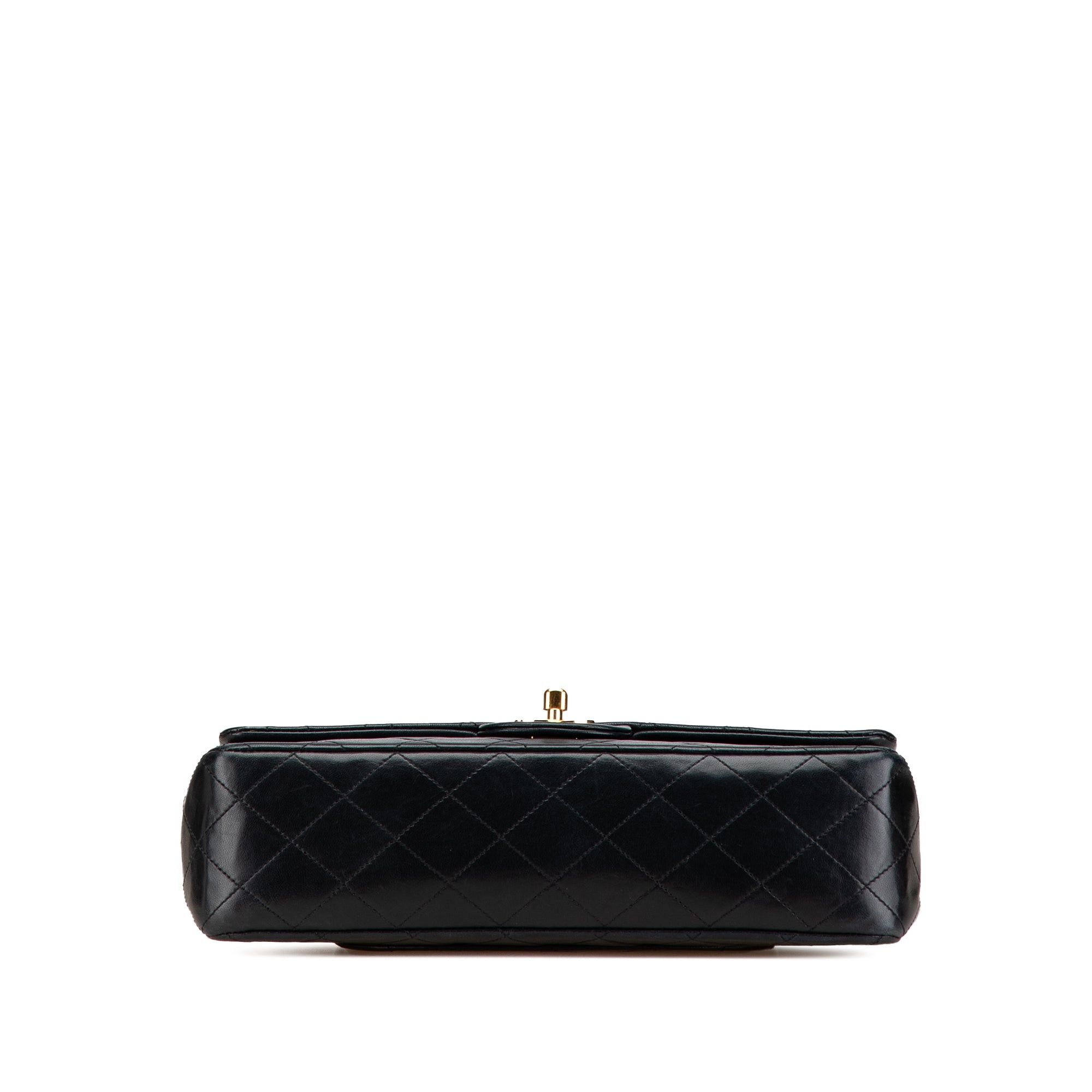 Chanel Chanel Medium Classic Lambskin Double Flap Black Size ONE SIZE - 3 Thumbnail