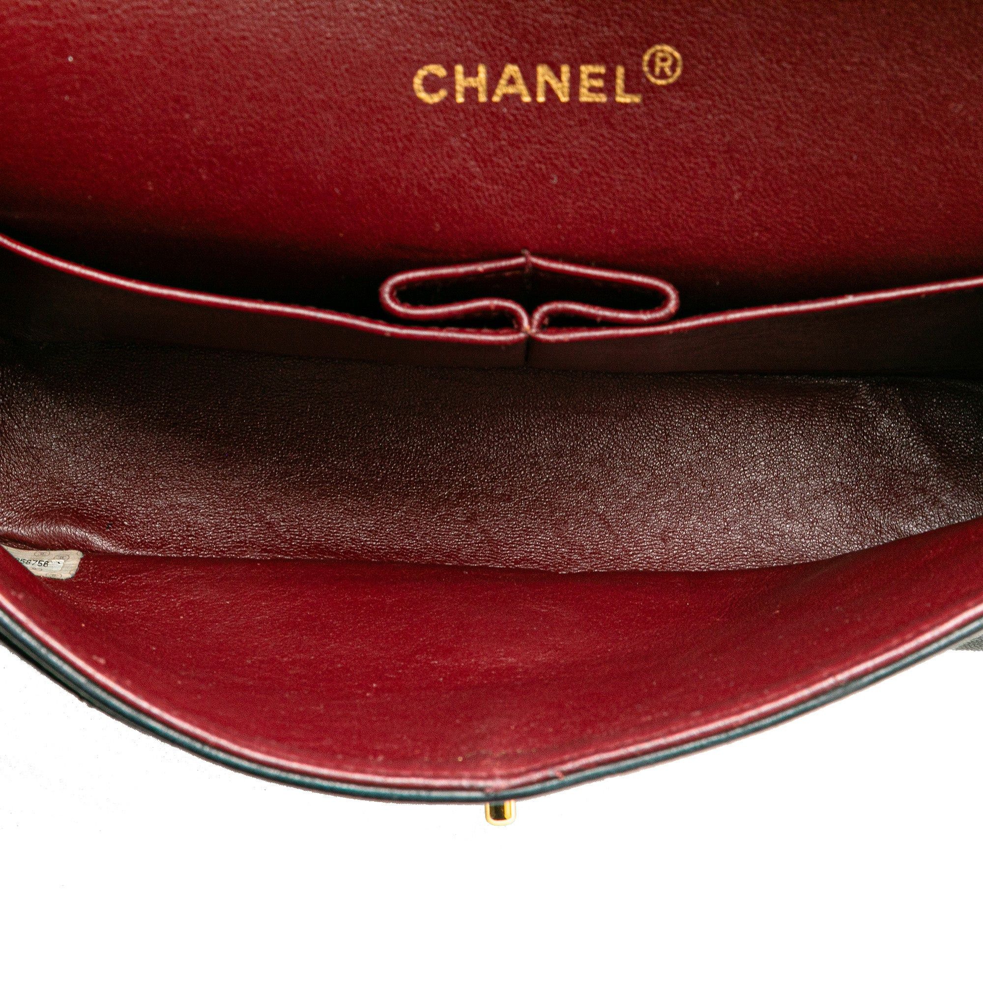 Chanel Chanel Medium Classic Lambskin Double Flap Black Size ONE SIZE - 4 Thumbnail