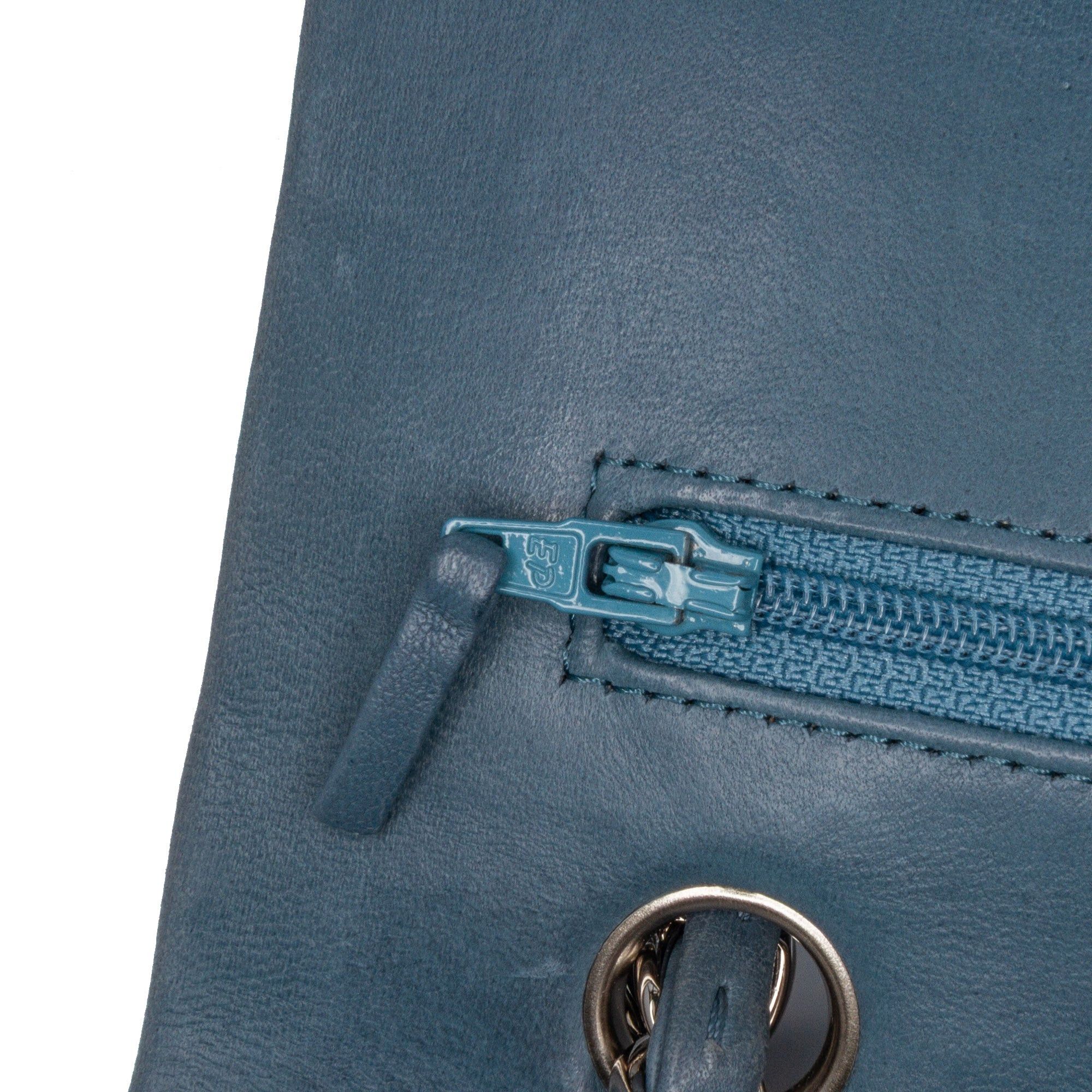 Chanel Chanel Medium Classic Lambskin Double Flap Blue Size ONE SIZE - 7 Thumbnail