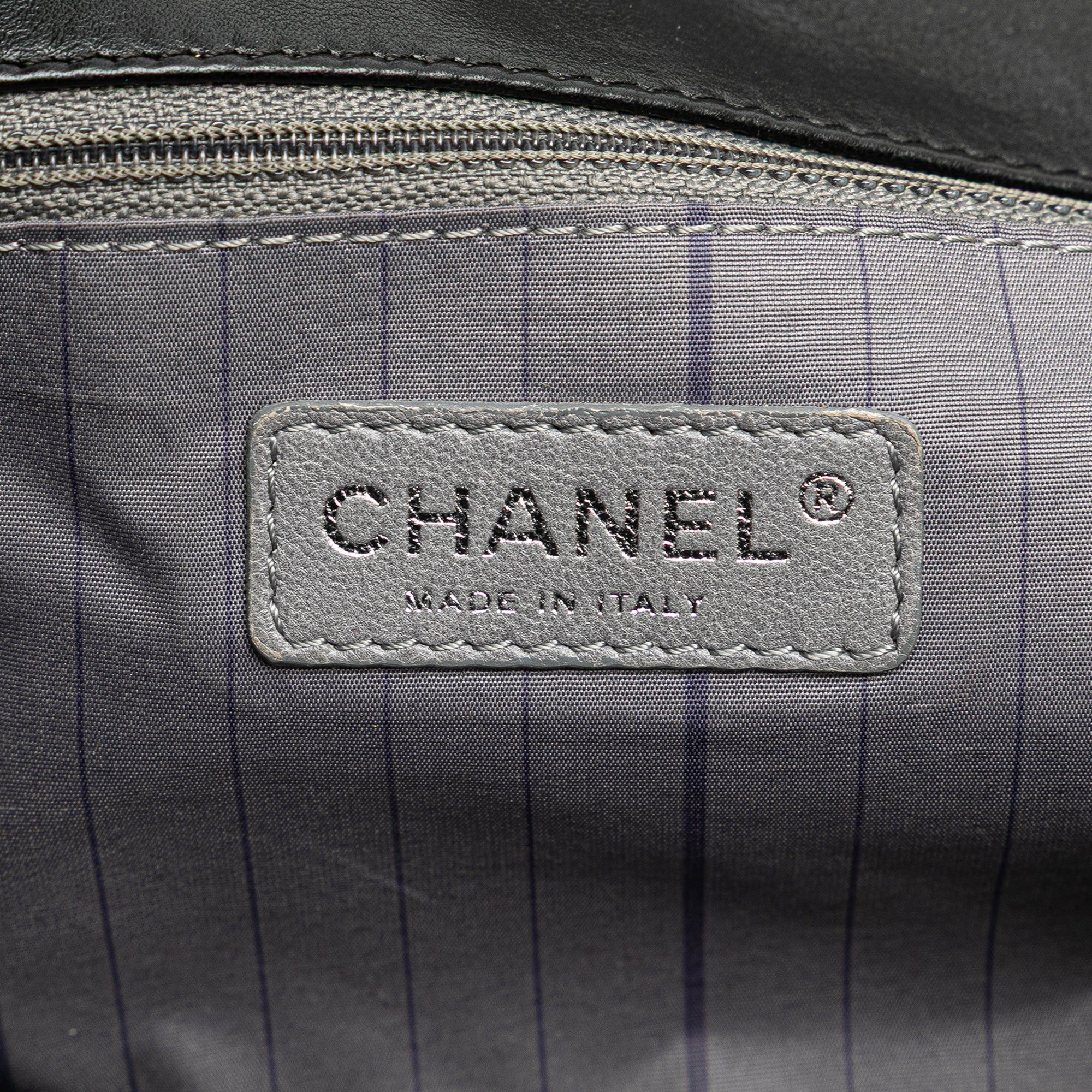 Chanel Chanel CC Studded Lambskin East West Flap Black Size ONE SIZE - 5 Thumbnail