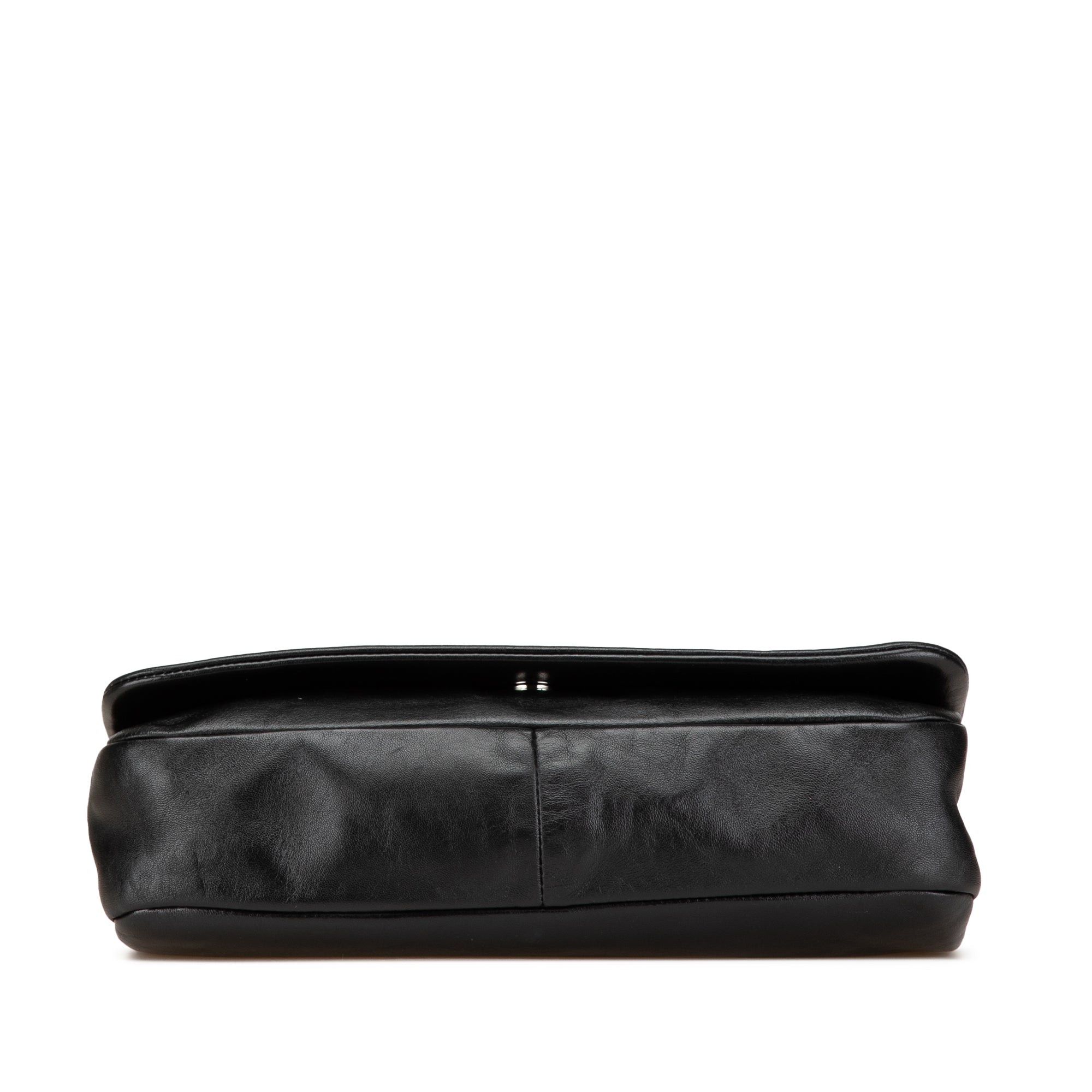 Chanel Chanel CC Studded Lambskin East West Flap Black Size ONE SIZE - 3 Thumbnail
