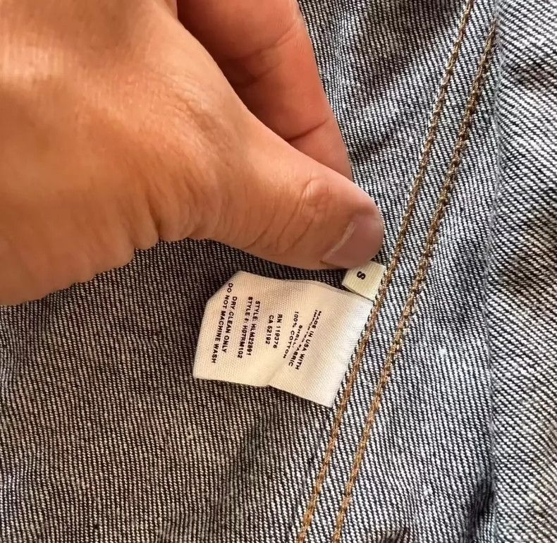 Helmut Lang Helmut Lang Vintage Denim Jacket Size US S / EU 44-46 / 1 - 3 Thumbnail