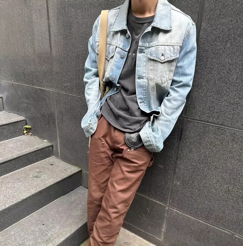 Helmut Lang Helmut Lang Denim Jacket in Blue Color Size US L / EU 52-54 / 3 - 5 Thumbnail