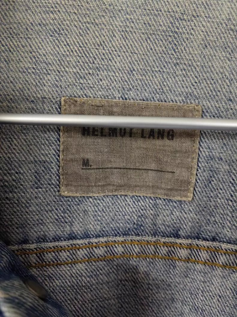 Helmut Lang Helmut Lang Denim Jacket in Blue Color Size US L / EU 52-54 / 3 - 3 Thumbnail