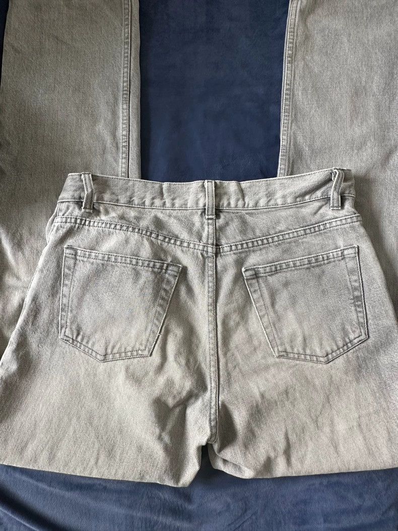 Helmut Lang Rare Helmut Lang Gray Denim Pants Size US 31 - 4 Thumbnail