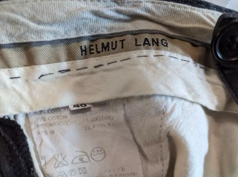 Helmut Lang Helmut Lang Casual Trousers Made in Italy Size US 32 / EU 48 - 2 Thumbnail