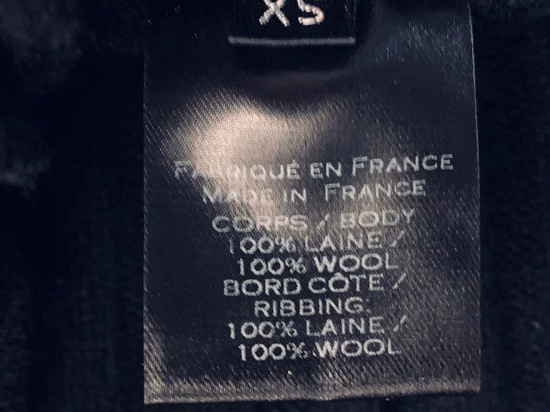 Balmain Stylish Black Wool Sweater from Balmain Size US XS / EU 42 / 0 - 2 Thumbnail